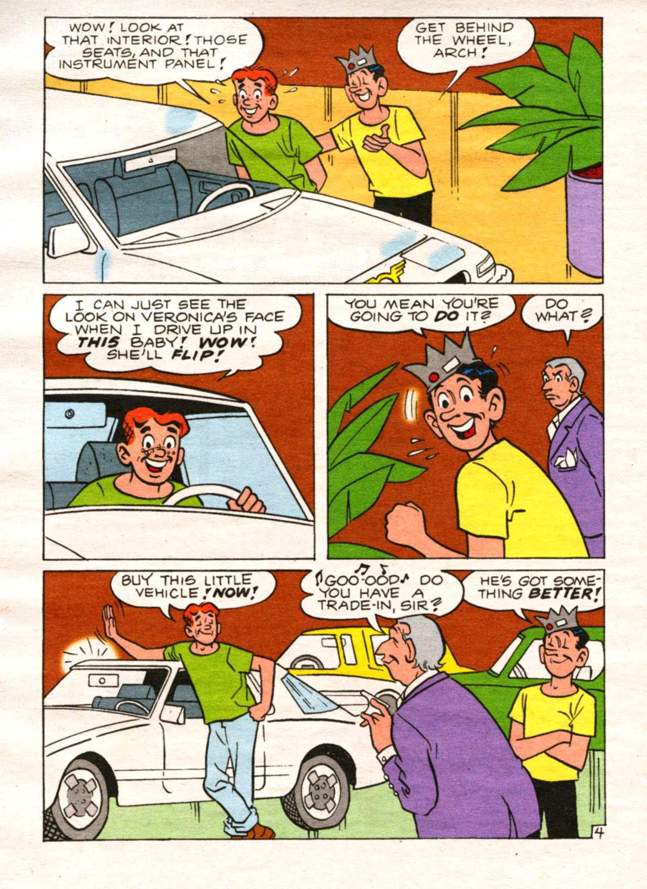 Read online Jughead's Double Digest Magazine comic -  Issue #152 - 141