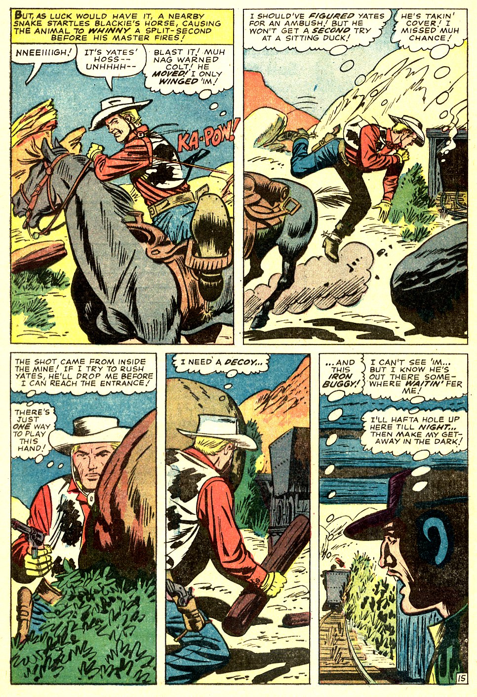 Read online Kid Colt Outlaw comic -  Issue #129 - 20