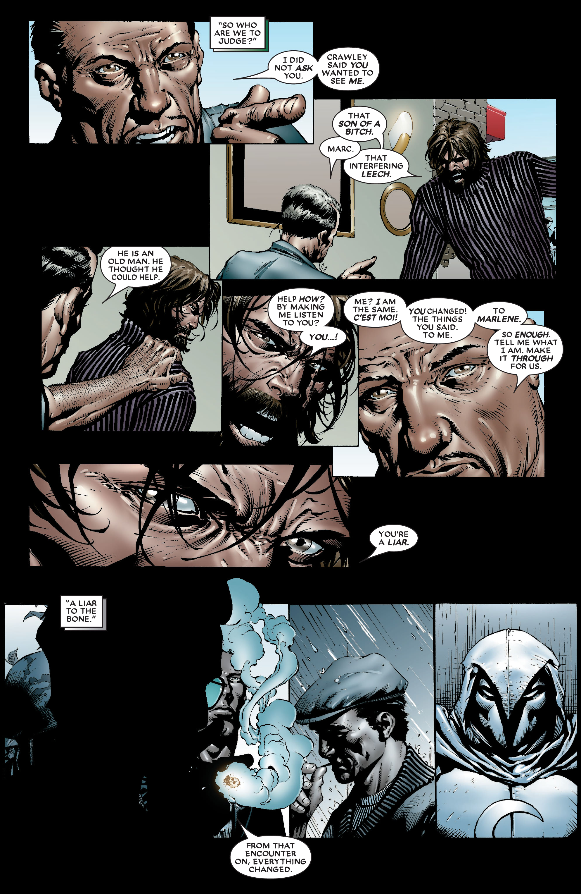 Read online Moon Knight by Huston, Benson & Hurwitz Omnibus comic -  Issue # TPB (Part 1) - 62