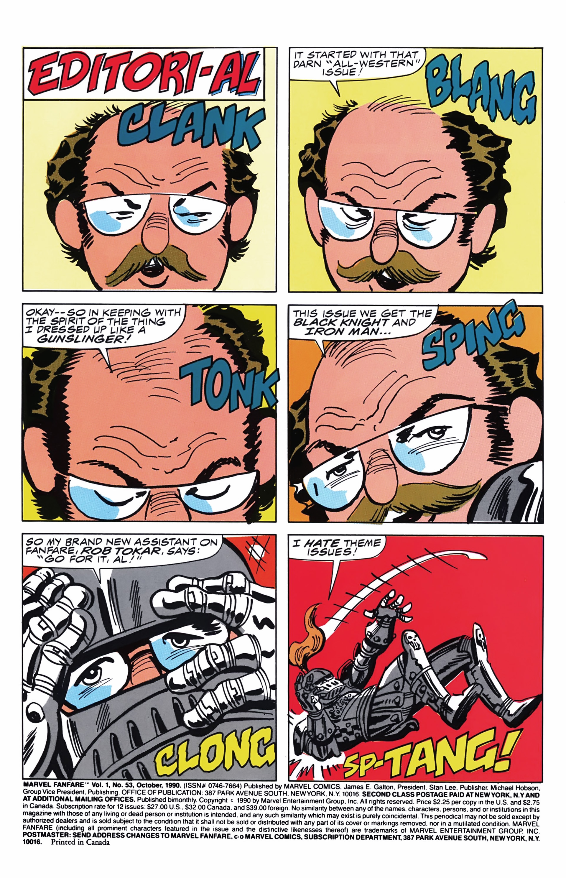 Read online Marvel Fanfare (1982) comic -  Issue #53 - 2
