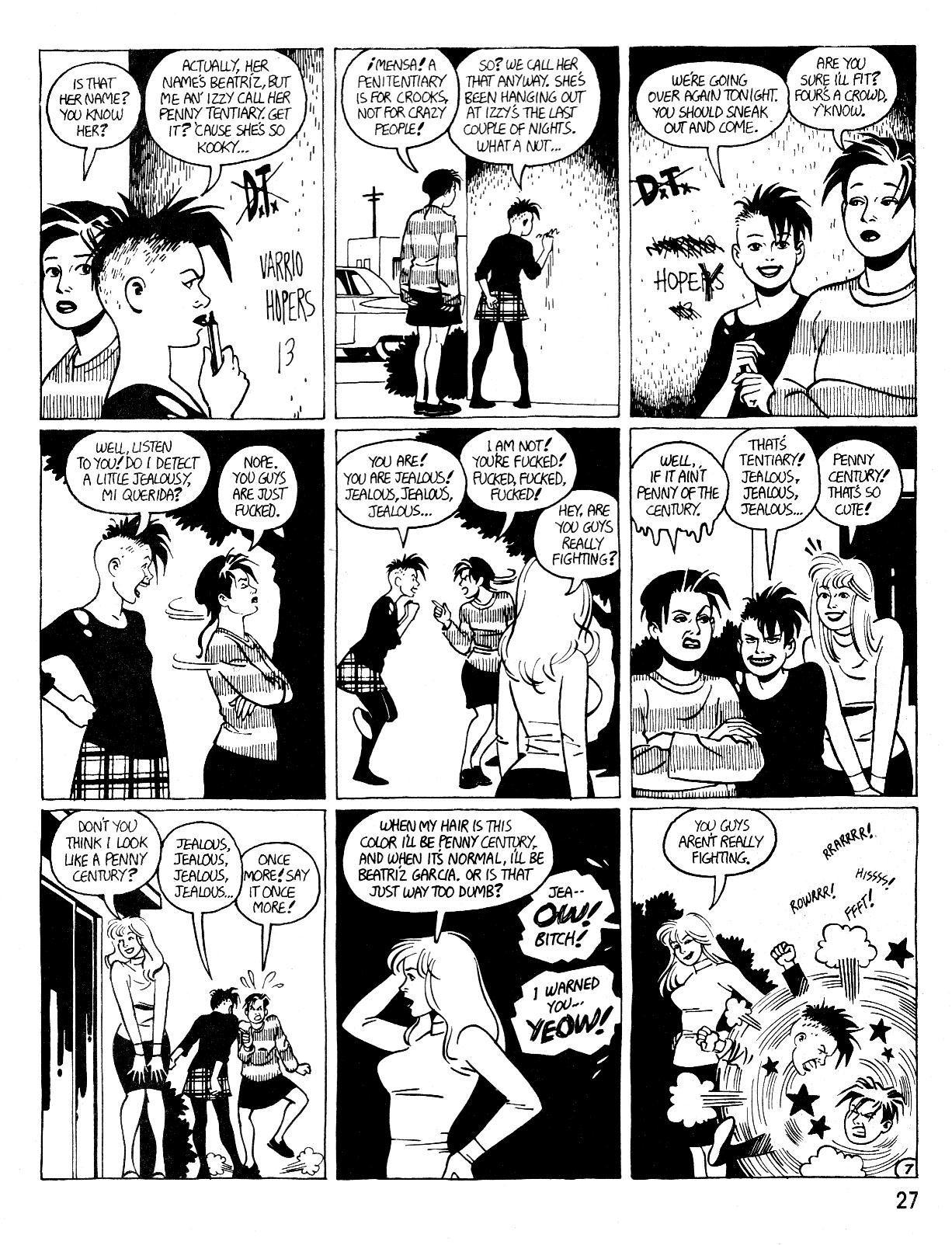 Read online Love and Rockets (1982) comic -  Issue #25 - 31