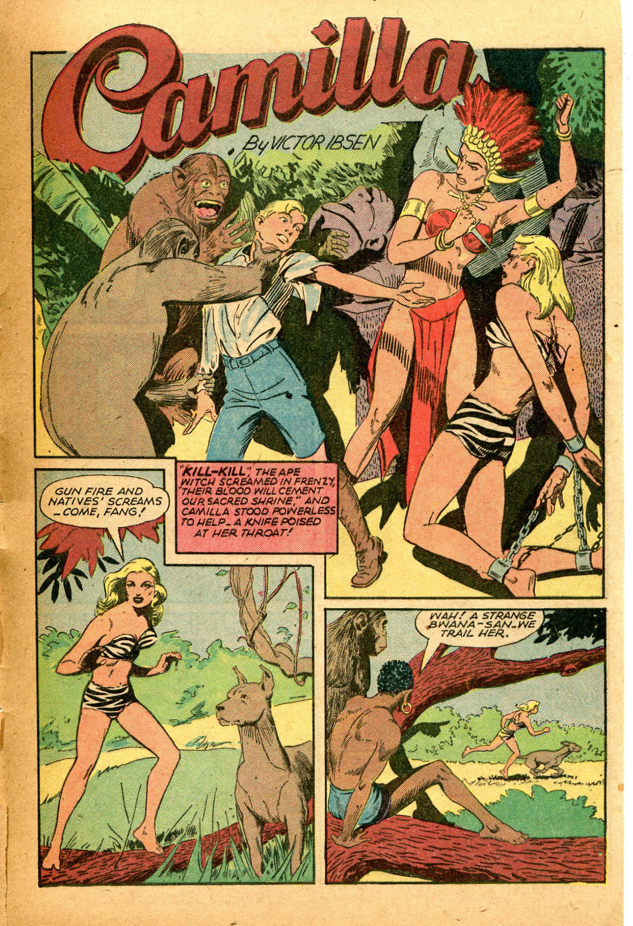 Read online Jungle Comics comic -  Issue #74 - 44