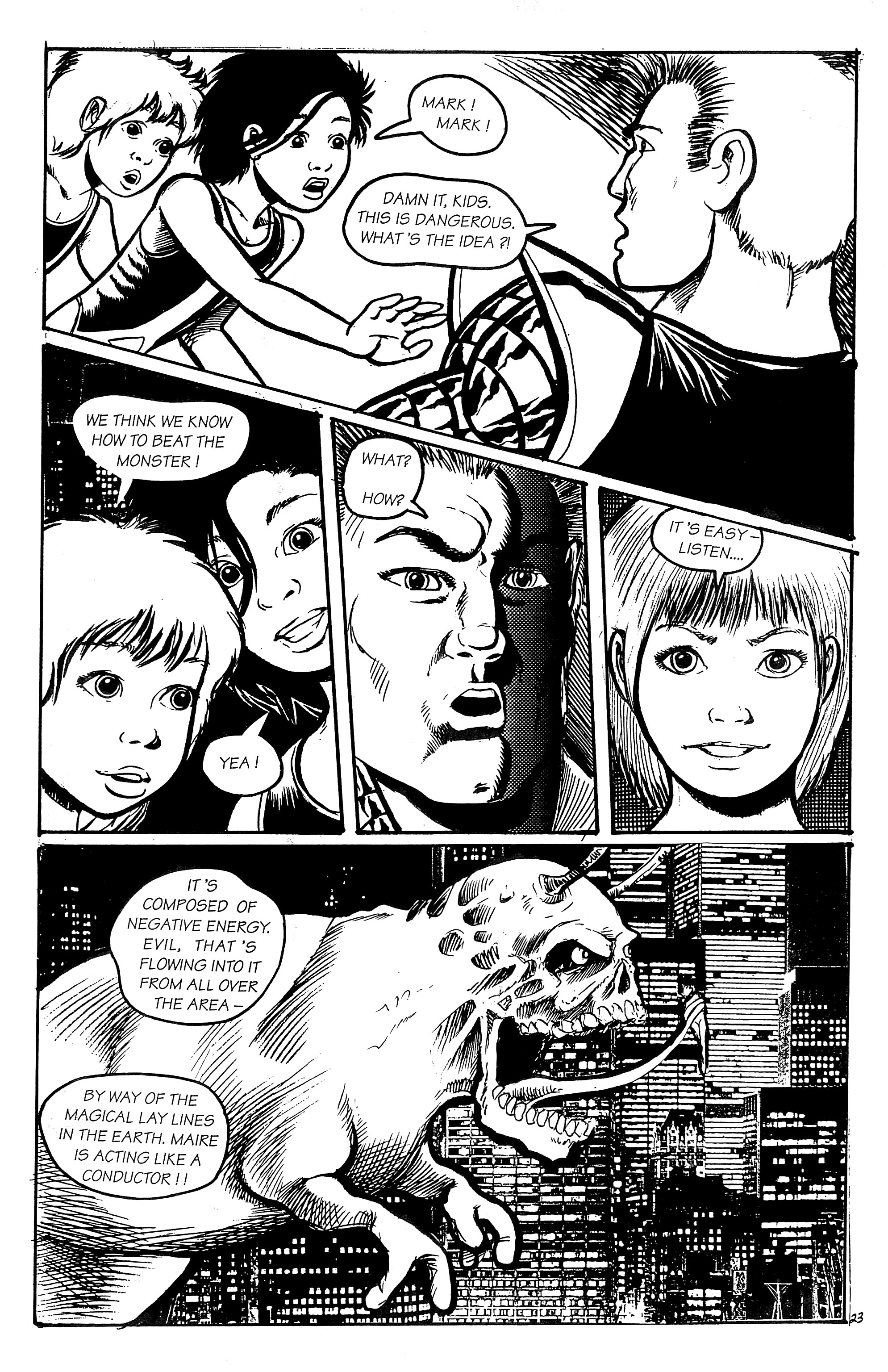 Read online Dragonfire (1991) comic -  Issue #4 - 25