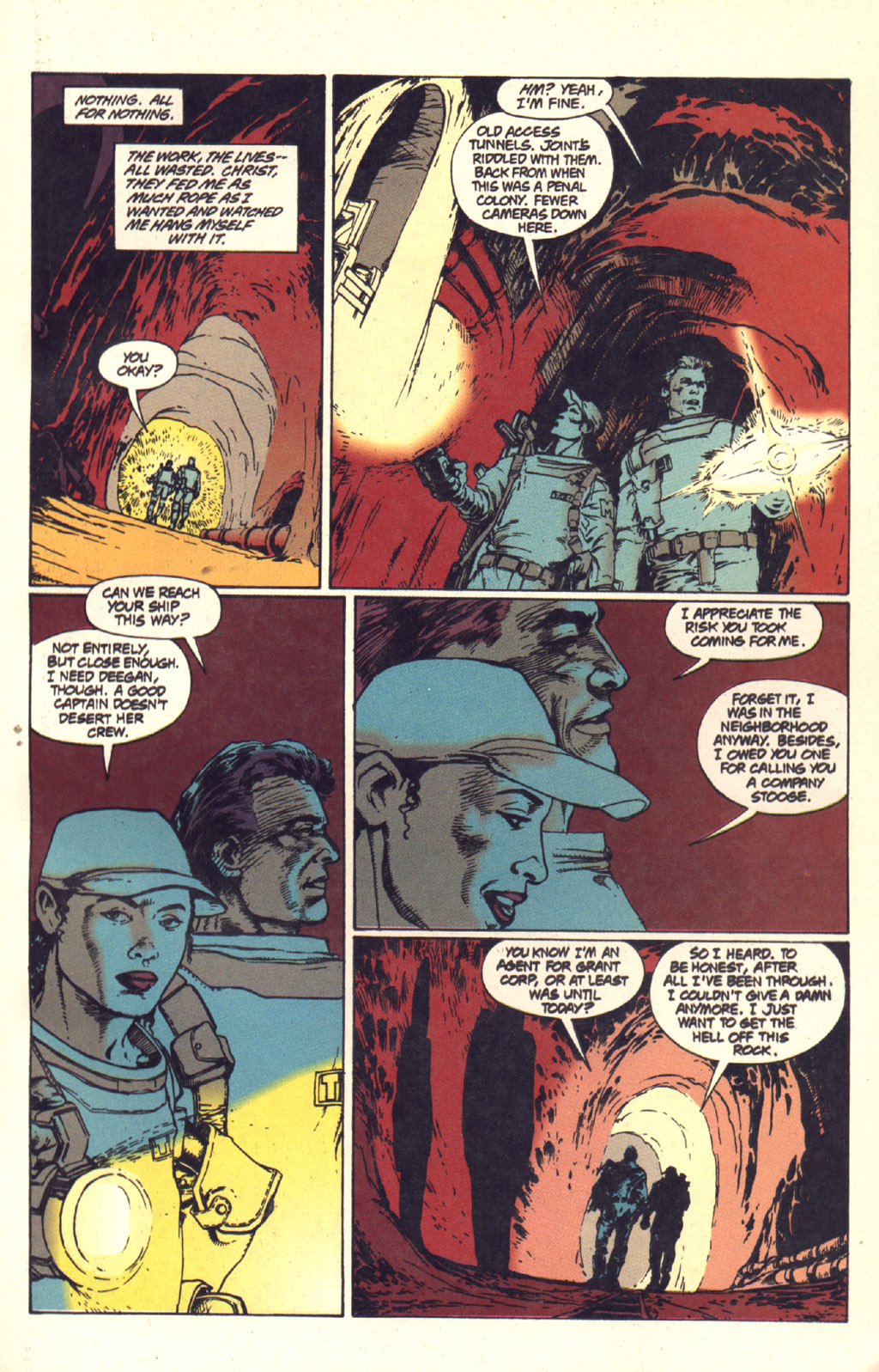 Read online Aliens: Rogue comic -  Issue #3 - 19
