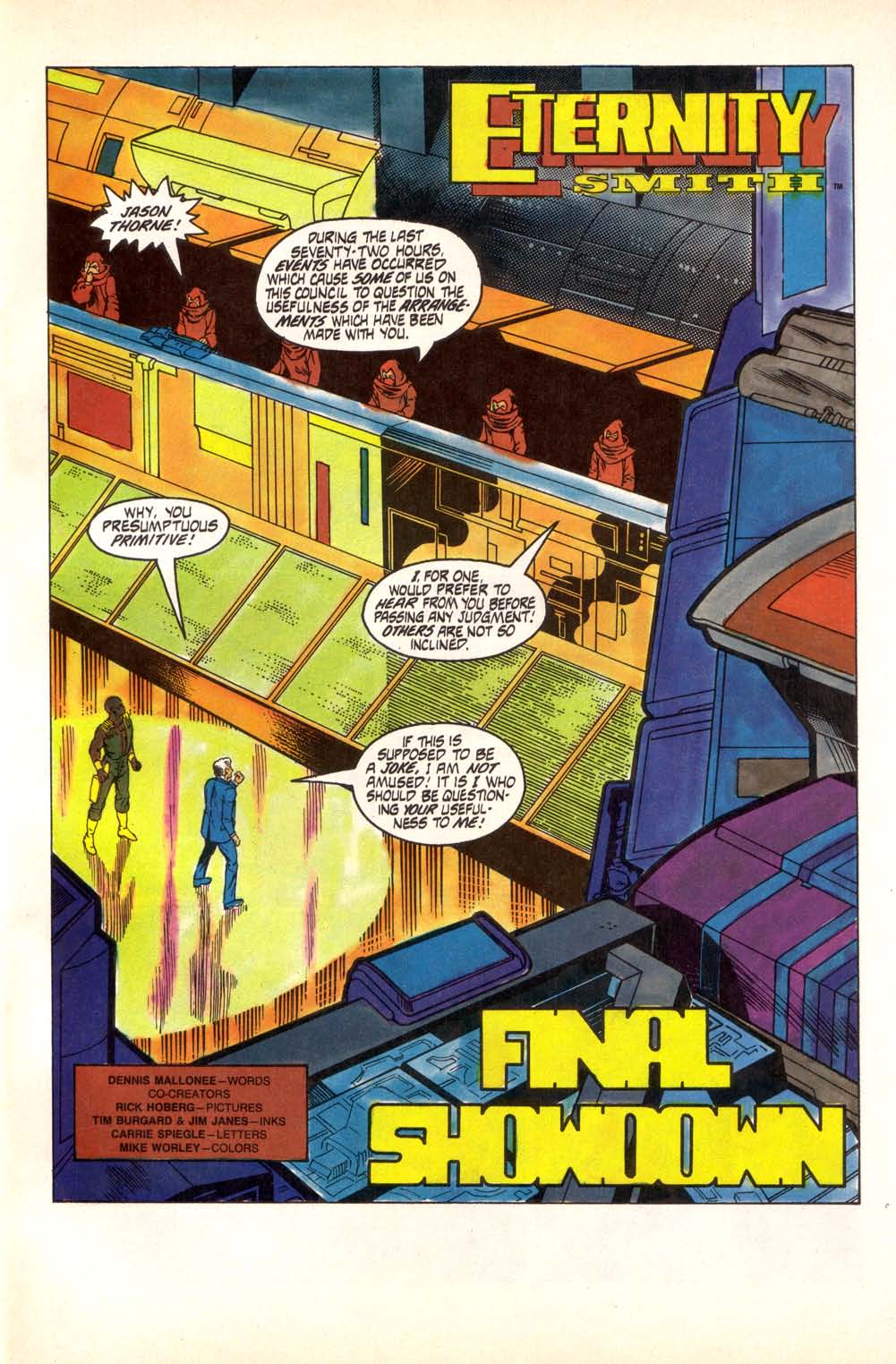 Read online Eternity Smith (1987) comic -  Issue #1 - 3