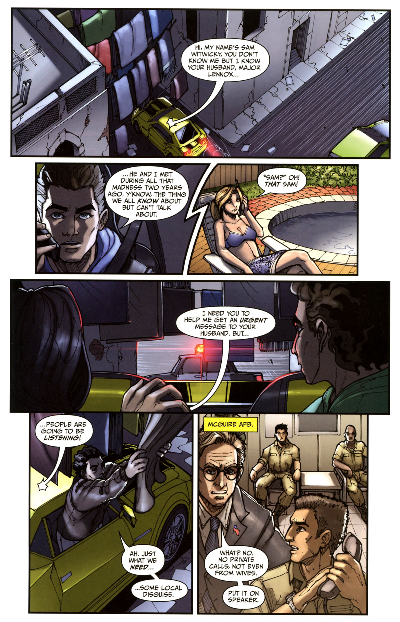 Read online Transformers: Revenge of the Fallen — Official Movie Adaptation comic -  Issue #3 - 16