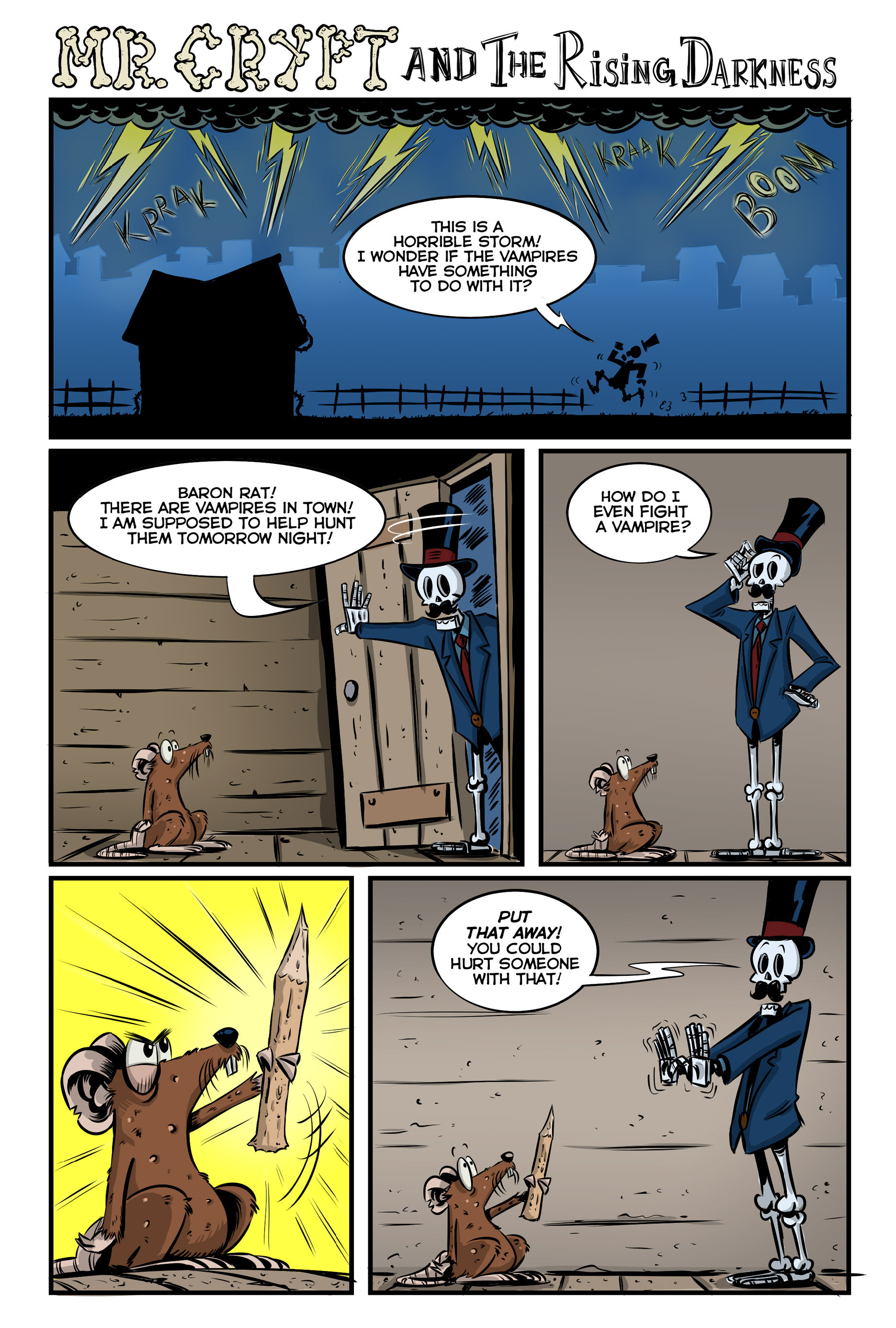 Read online Mr. Crypt comic -  Issue #2 - 7