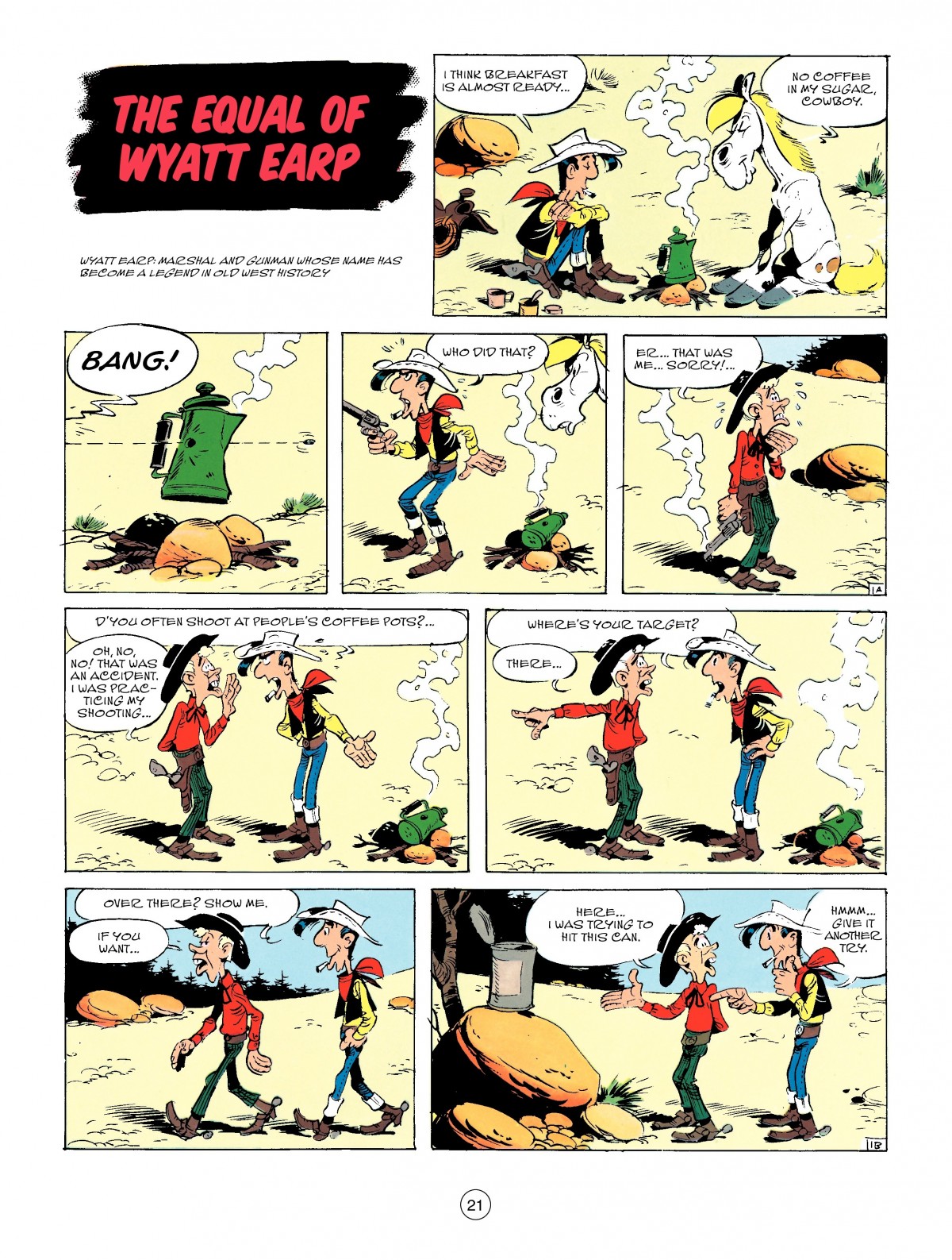 Read online A Lucky Luke Adventure comic -  Issue #50 - 21