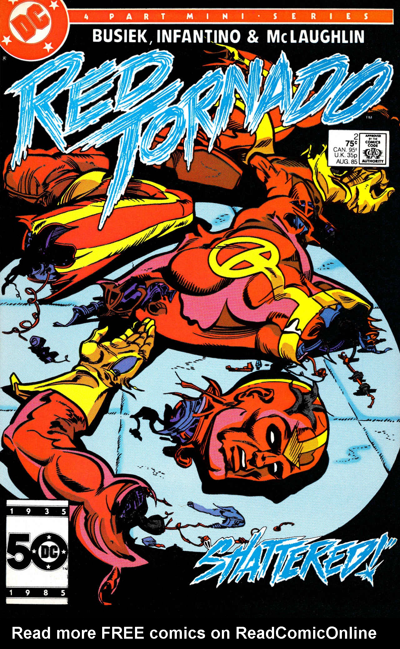 Read online Red Tornado (1985) comic -  Issue #2 - 1