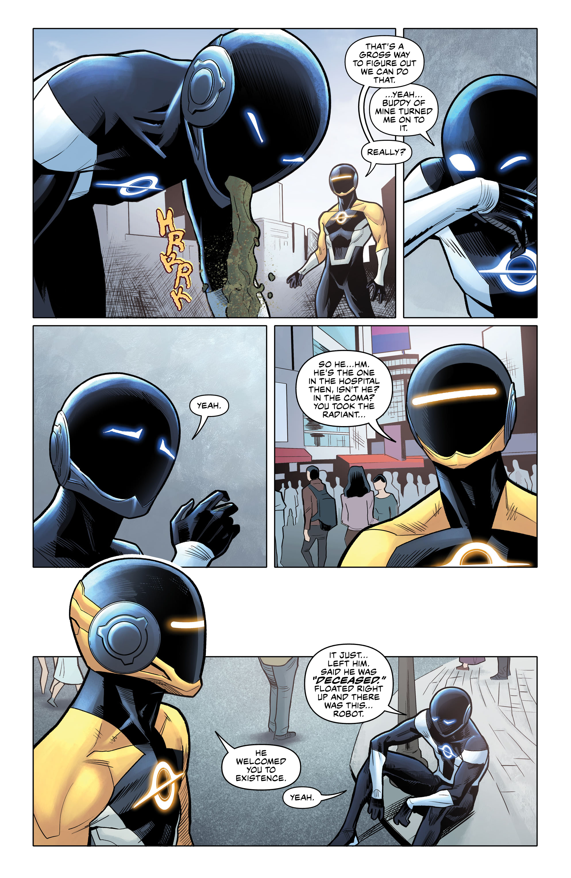 Read online Radiant Black comic -  Issue #7 - 10