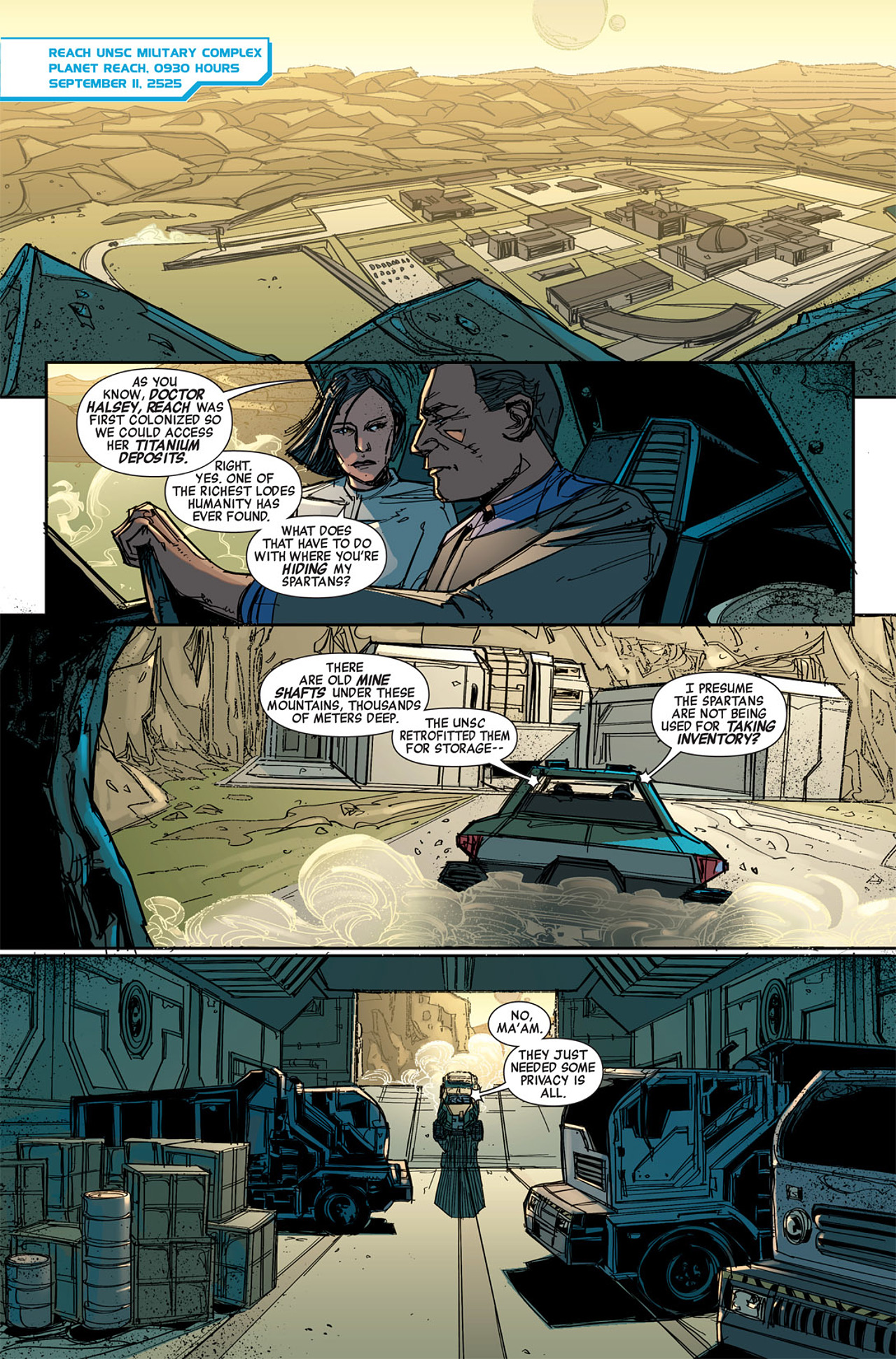 Read online Halo: Fall Of Reach - Boot Camp comic -  Issue # Full - 64