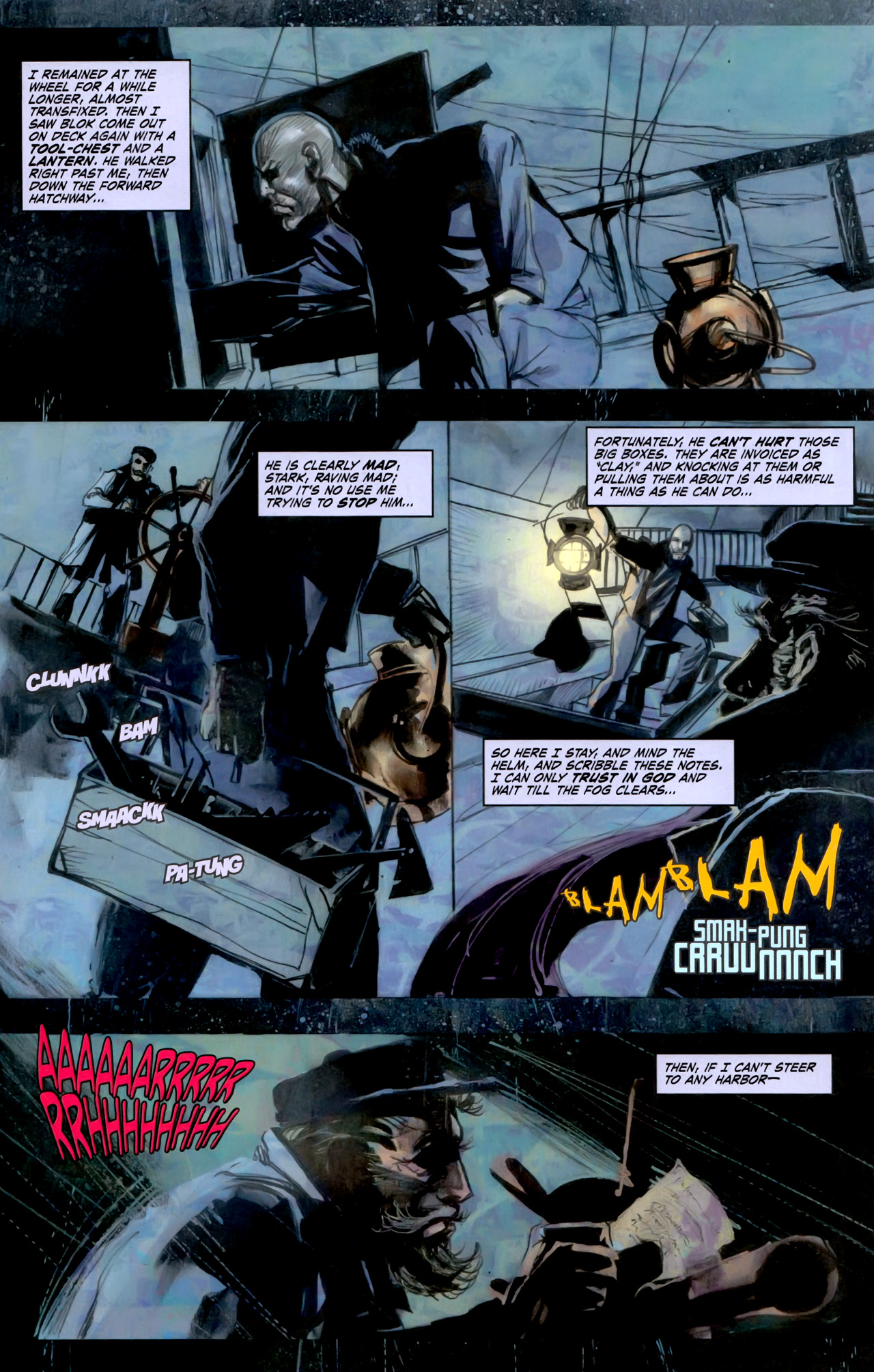 Read online Bram Stoker's Death Ship comic -  Issue #3 - 15
