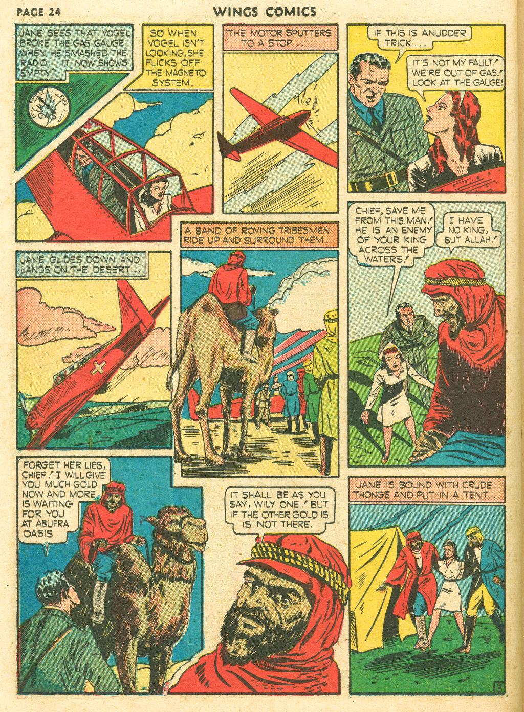 Read online Wings Comics comic -  Issue #10 - 26