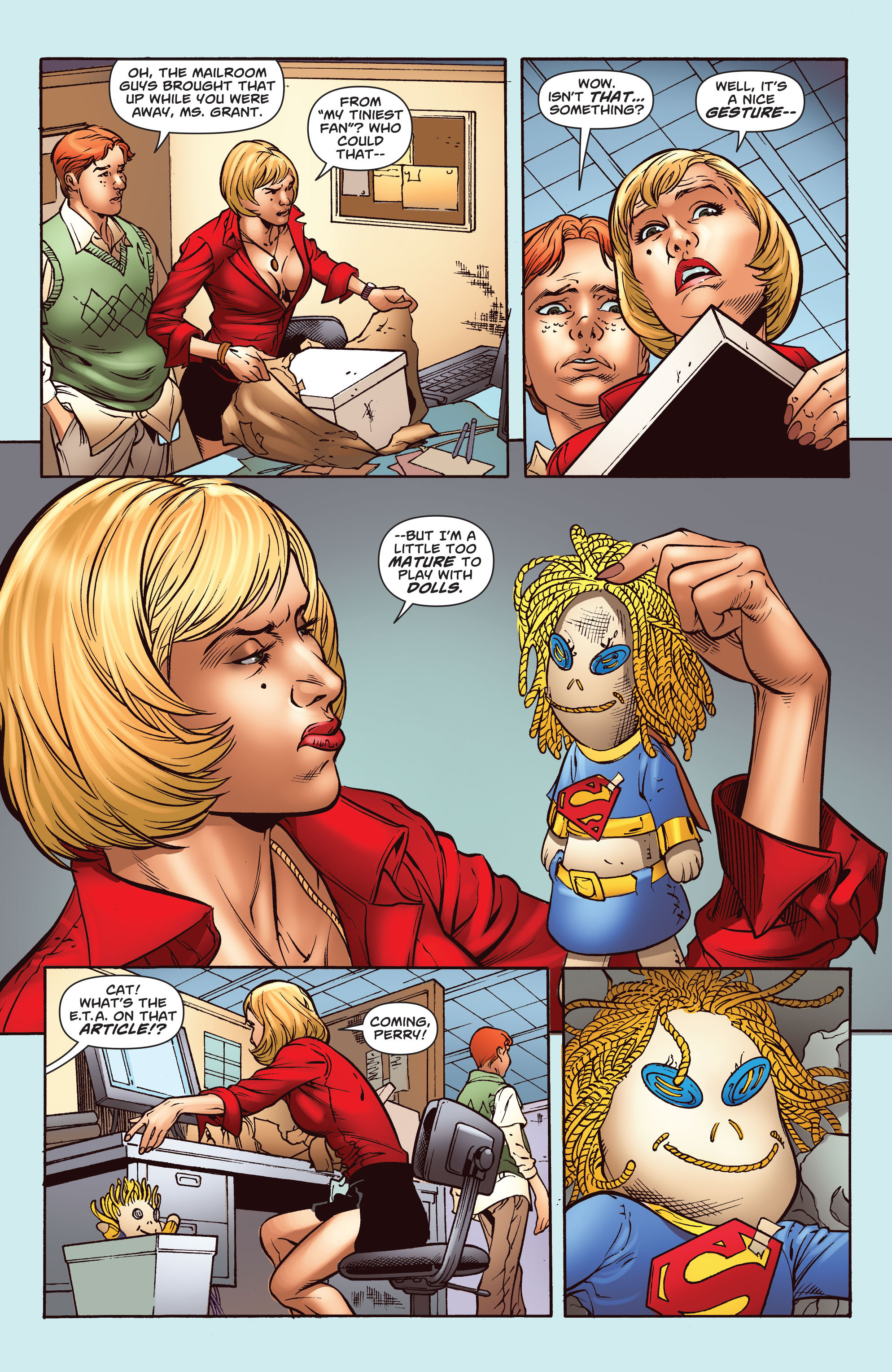 Read online Supergirl (2005) comic -  Issue #38 - 14