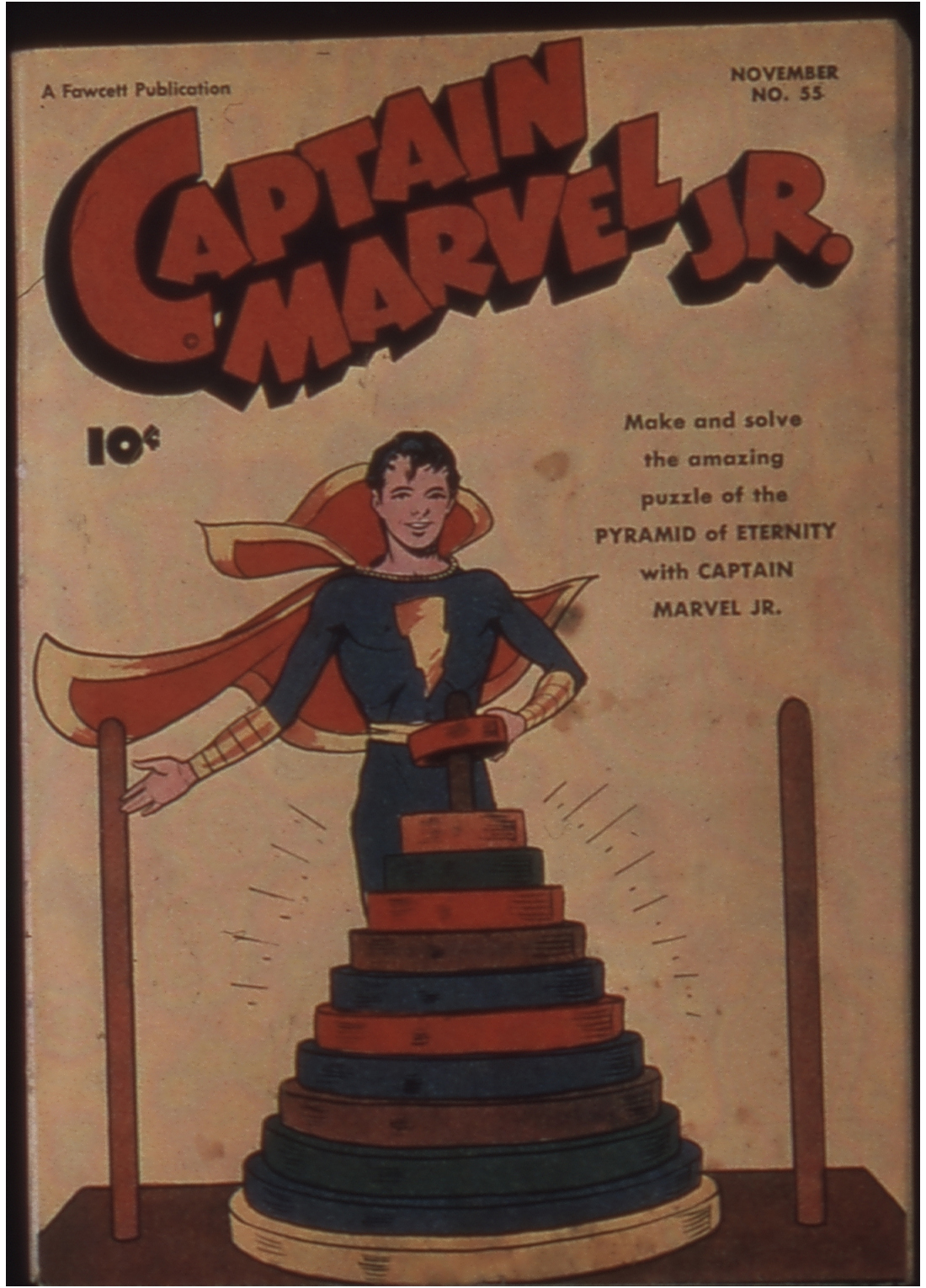 Read online Captain Marvel, Jr. comic -  Issue #55 - 1