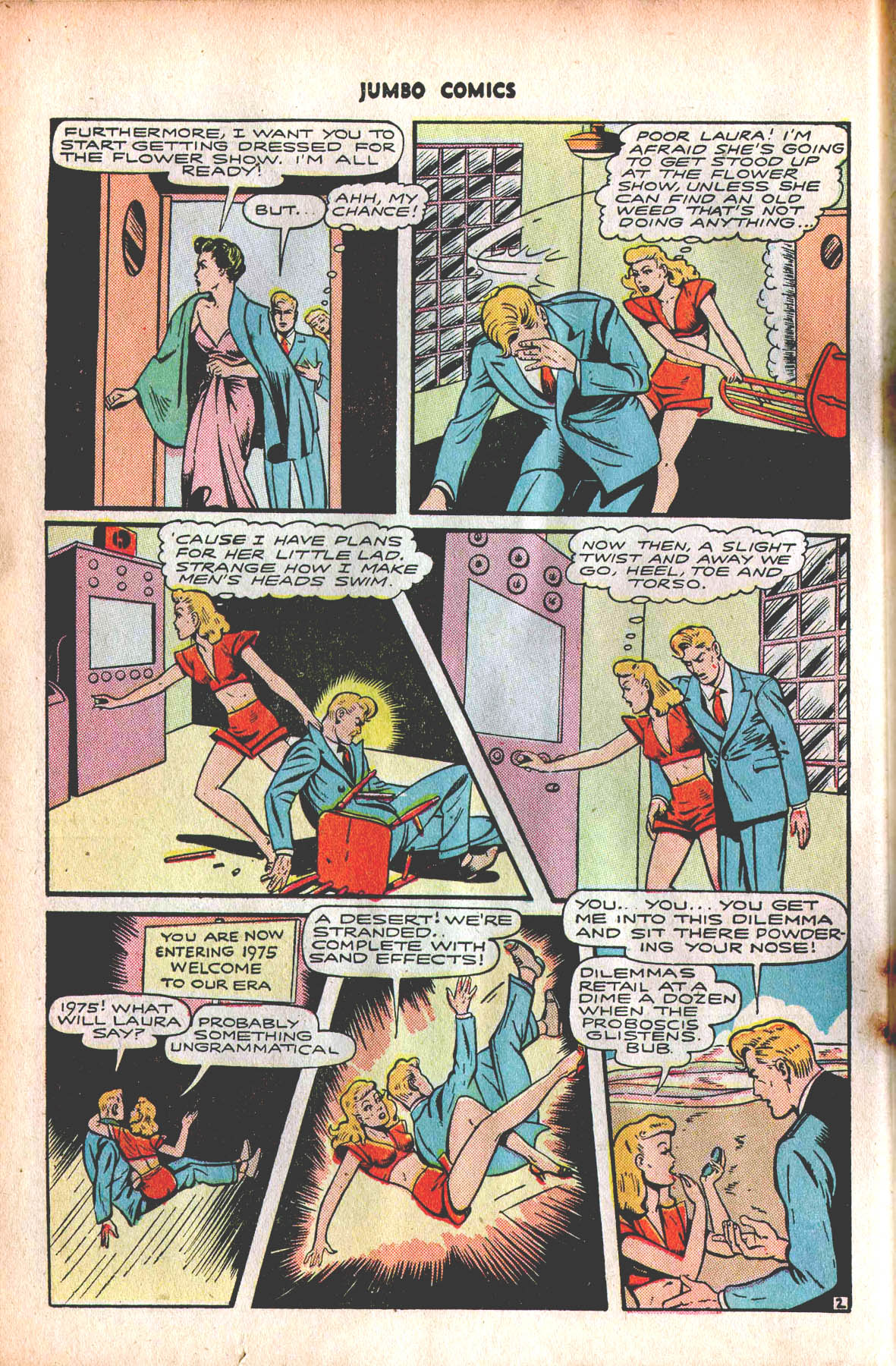 Read online Jumbo Comics comic -  Issue #91 - 37