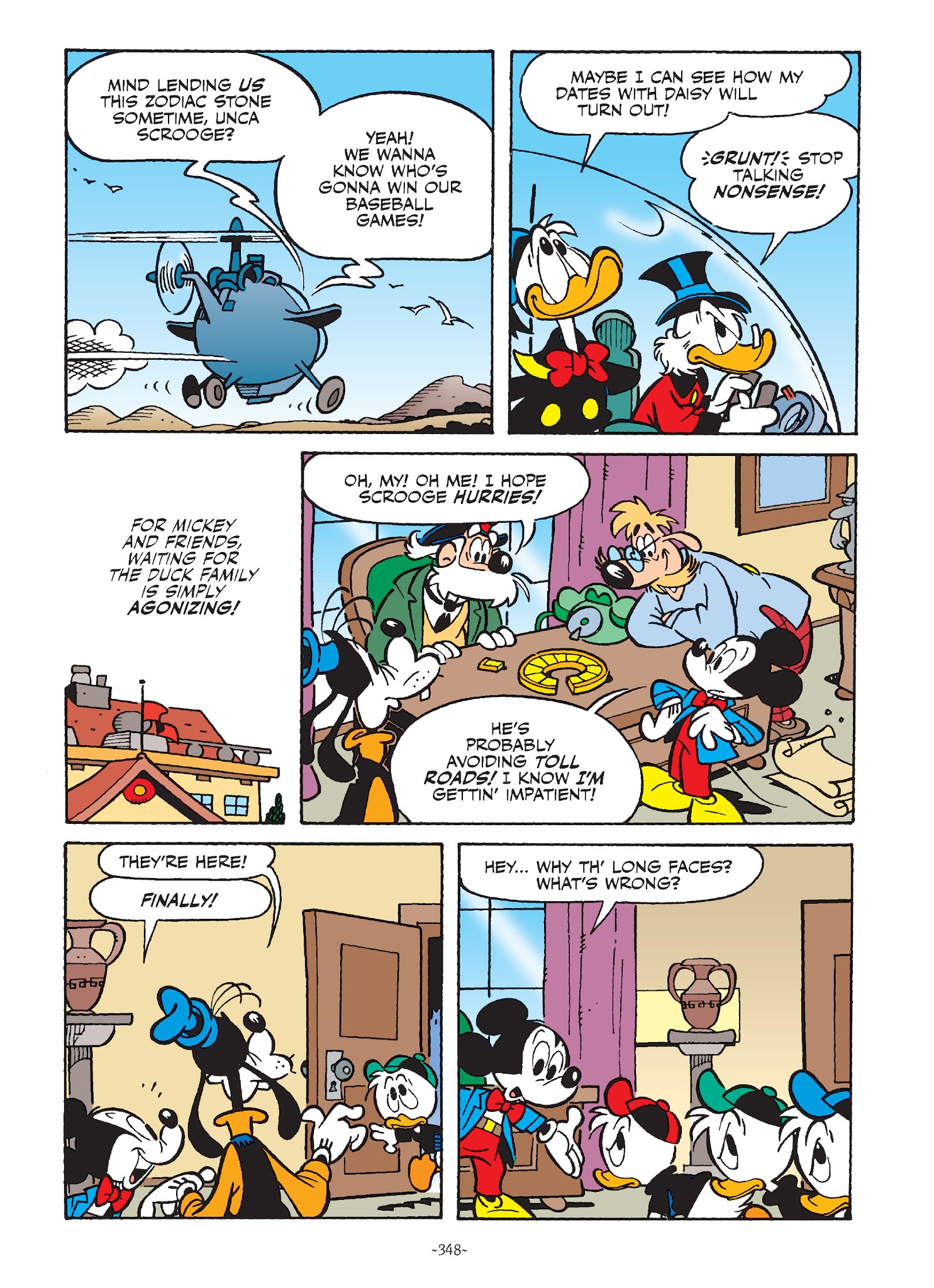 Read online Mickey and Donald: The Search For the Zodiac Stone comic -  Issue # TPB - 347