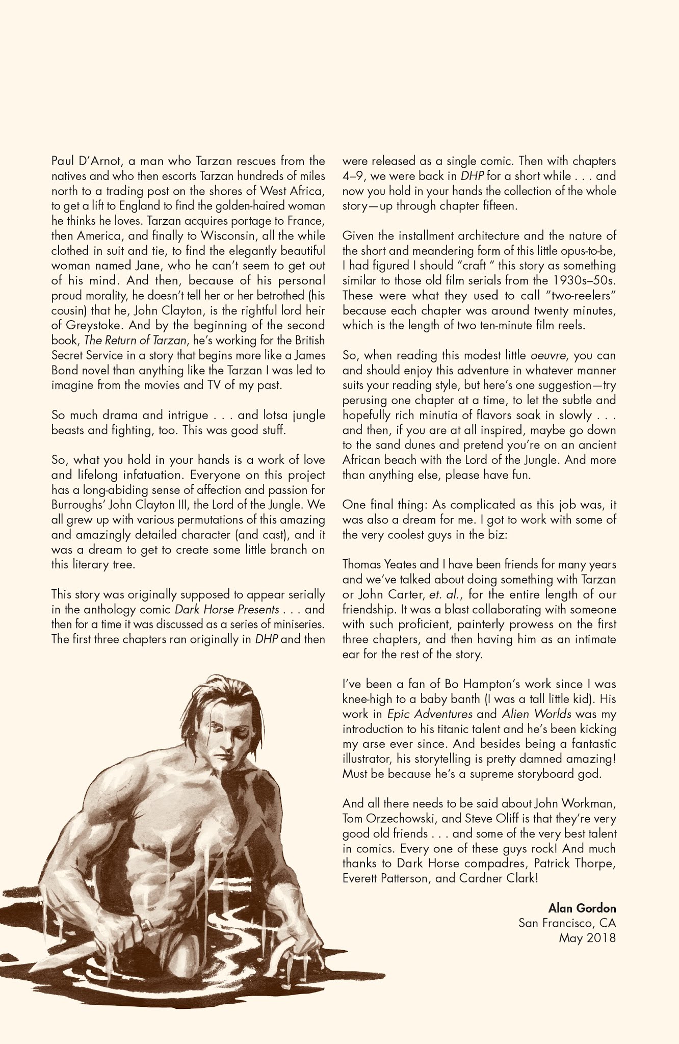 Read online The Once and Future Tarzan comic -  Issue # TPB - 5