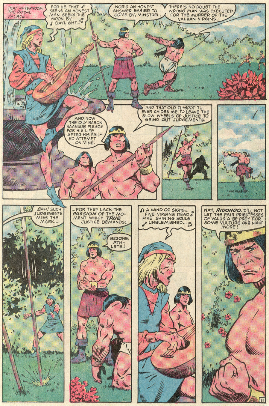 Read online Kull The Conqueror (1983) comic -  Issue #8 - 12