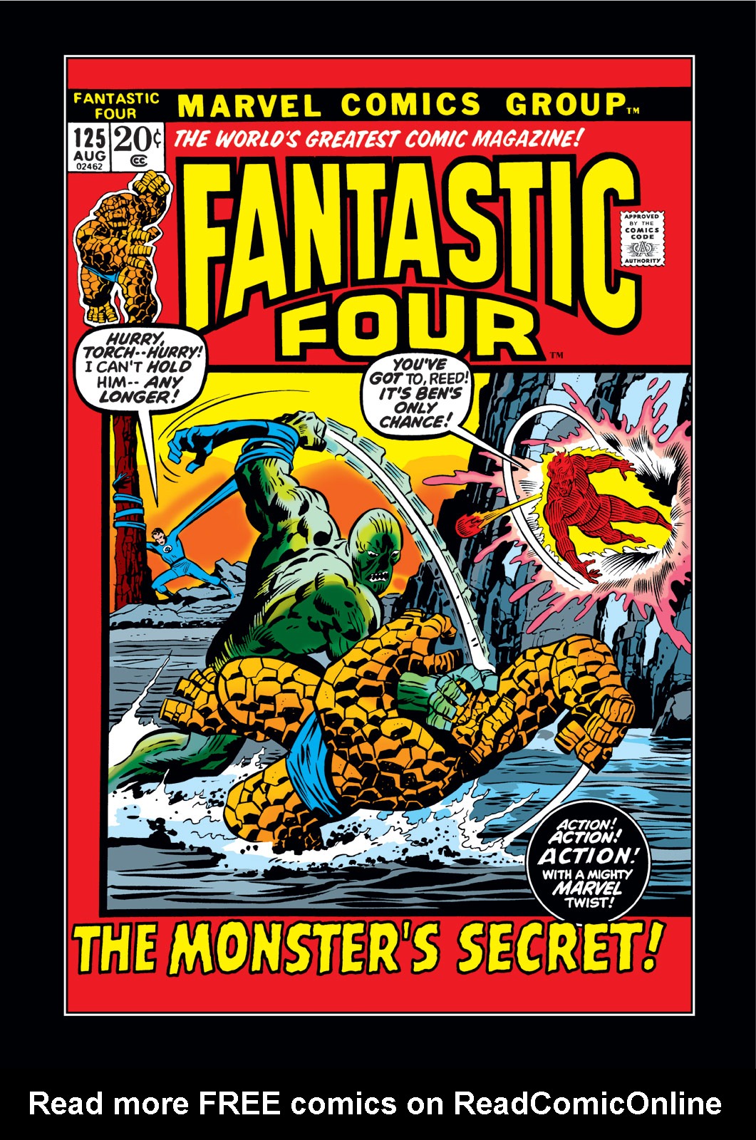 Read online Fantastic Four (1961) comic -  Issue #125 - 1