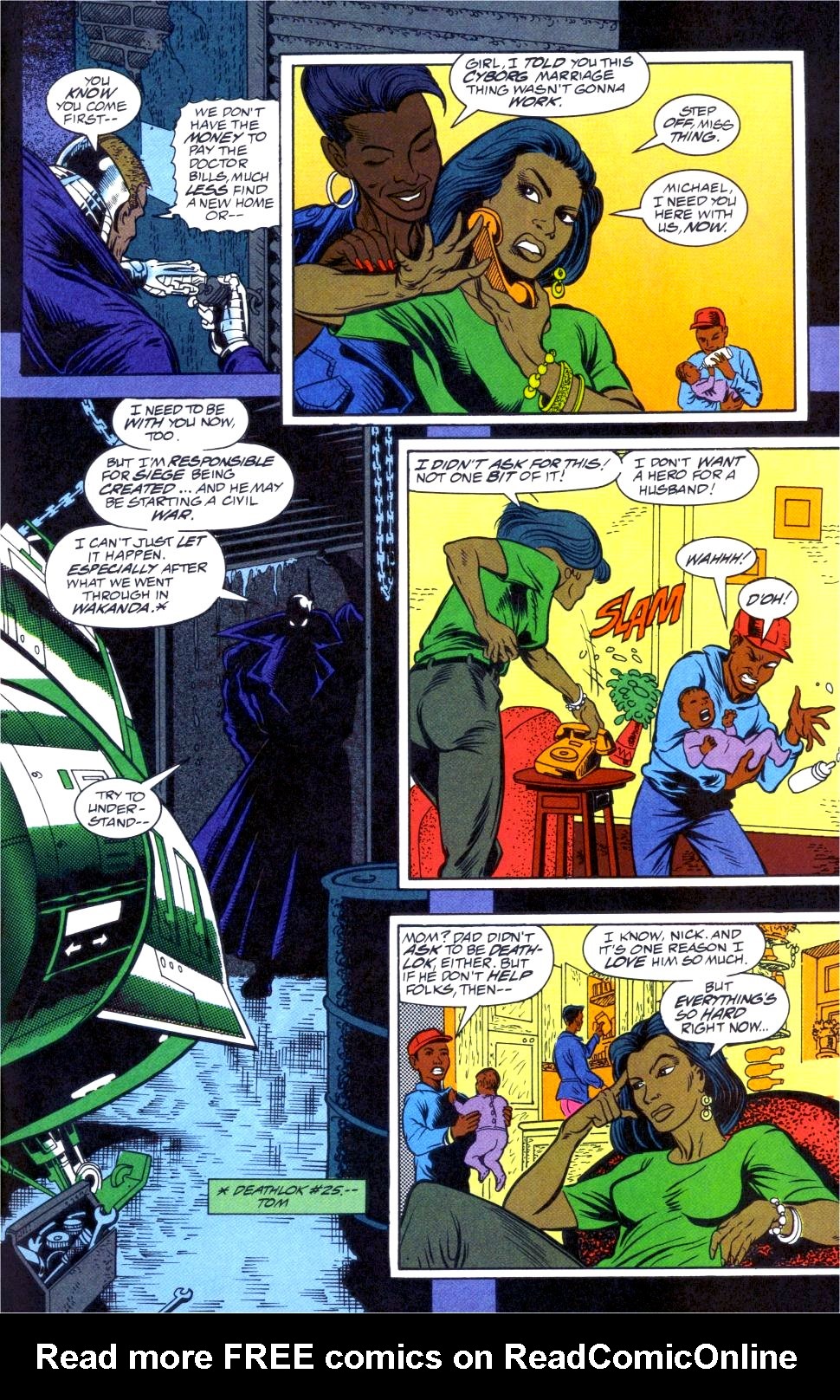 Read online Deathlok (1991) comic -  Issue #27 - 10