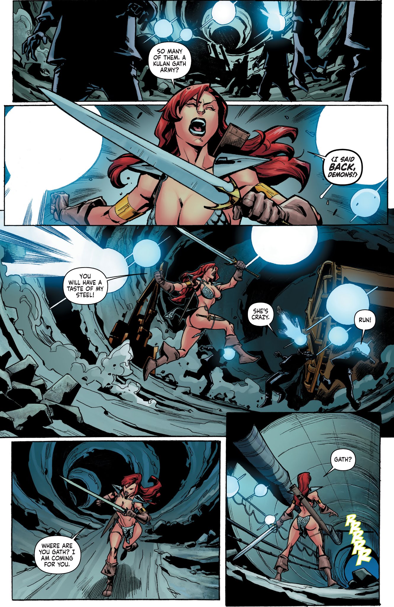 Read online Red Sonja Vol. 4 comic -  Issue # _TPB 1 (Part 1) - 17