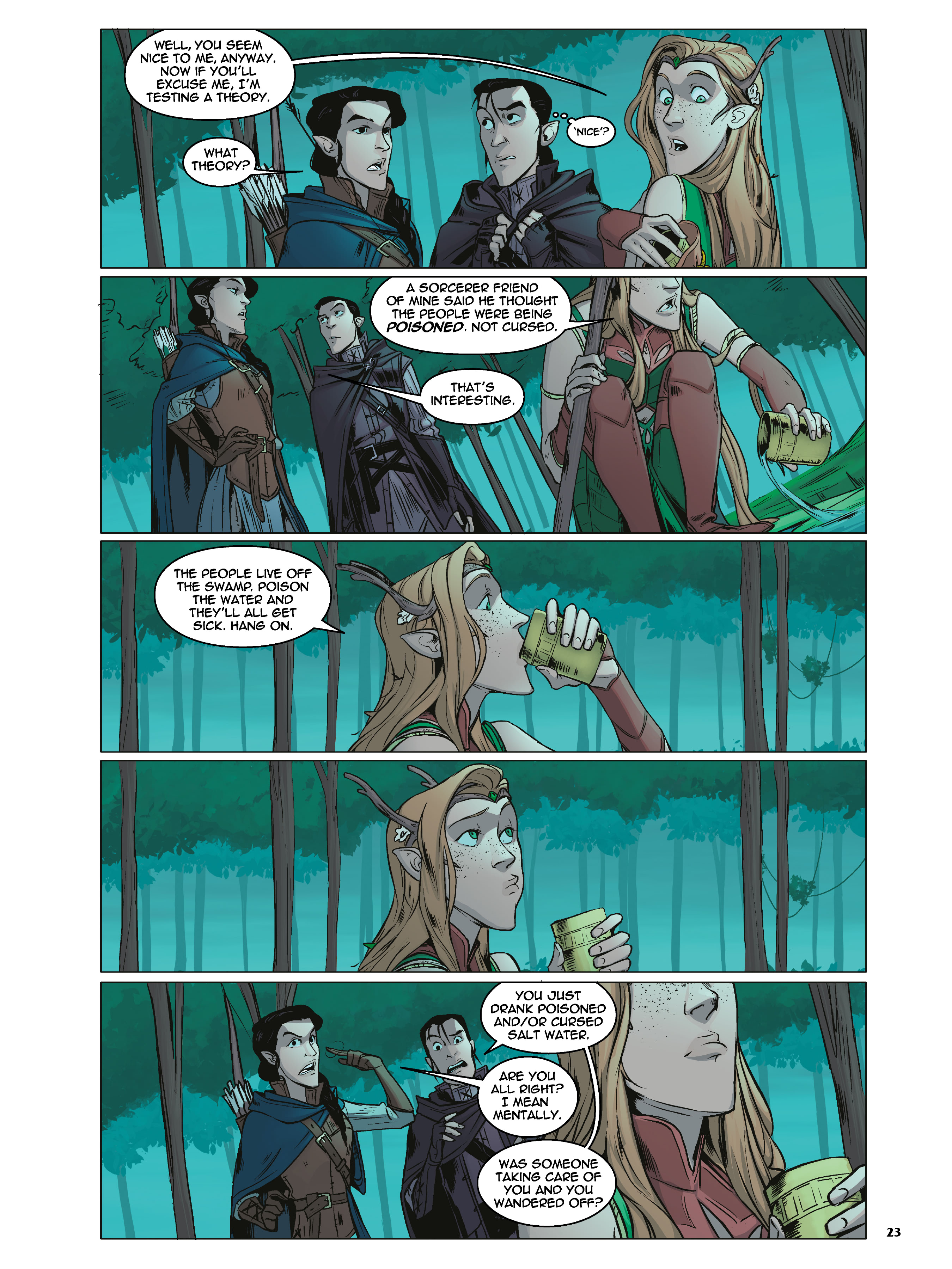 Read online Critical Role Vox Machina Origins comic -  Issue # (2019) _TPB Library Edition (Part 1) - 27