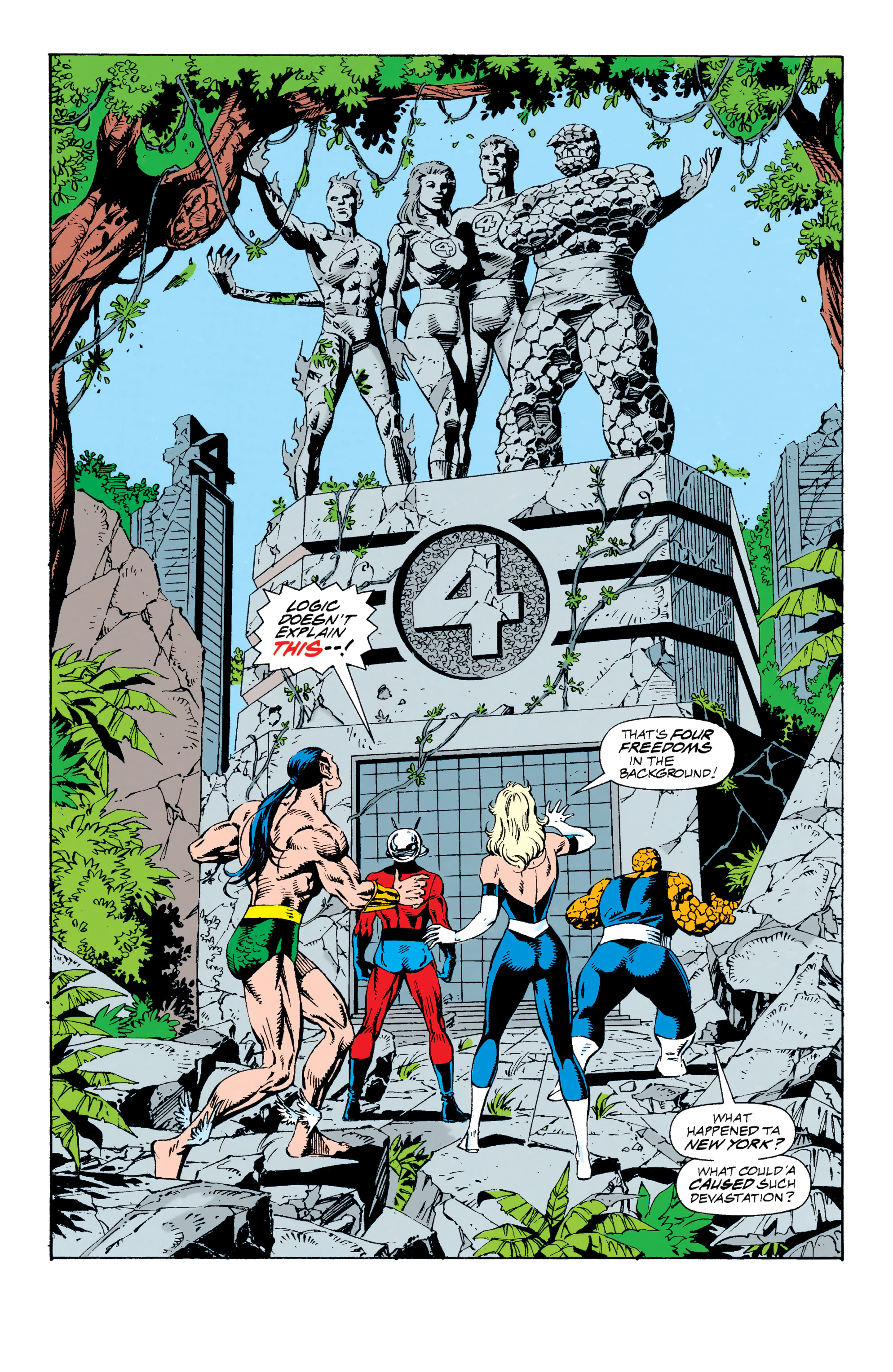 Read online Fantastic Four Epic Collection comic -  Issue # Nobody Gets Out Alive (Part 4) - 94
