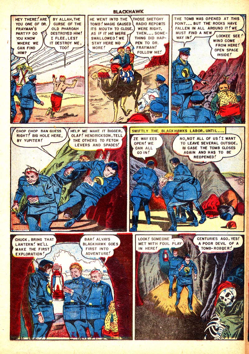 Read online Blackhawk (1957) comic -  Issue #32 - 25