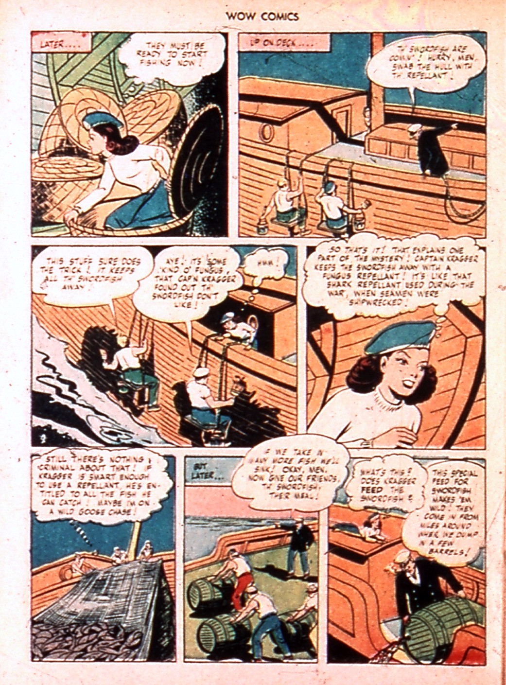 Read online Wow Comics comic -  Issue #50 - 10