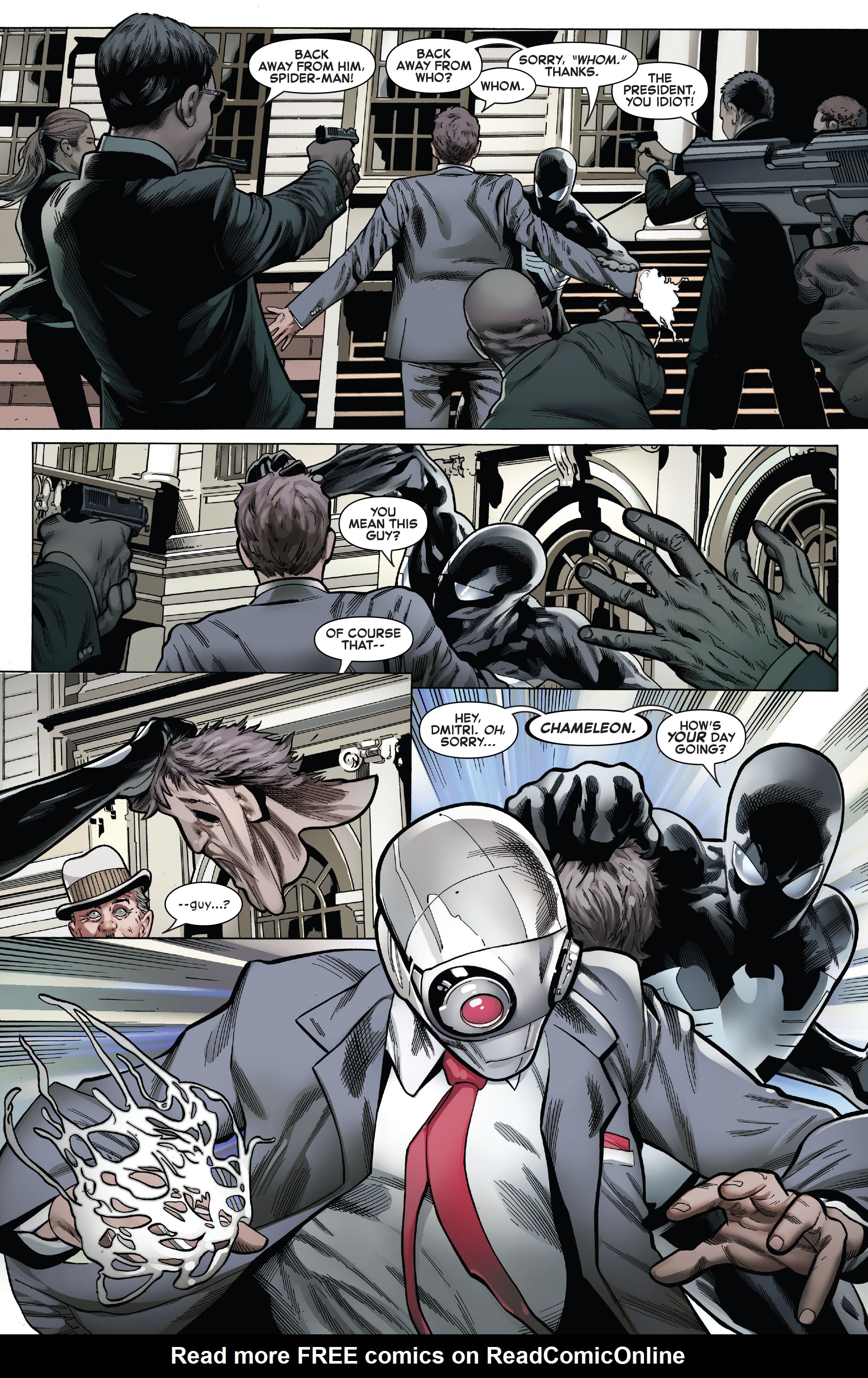 Read online Symbiote Spider-Man: Crossroads comic -  Issue #1 - 7