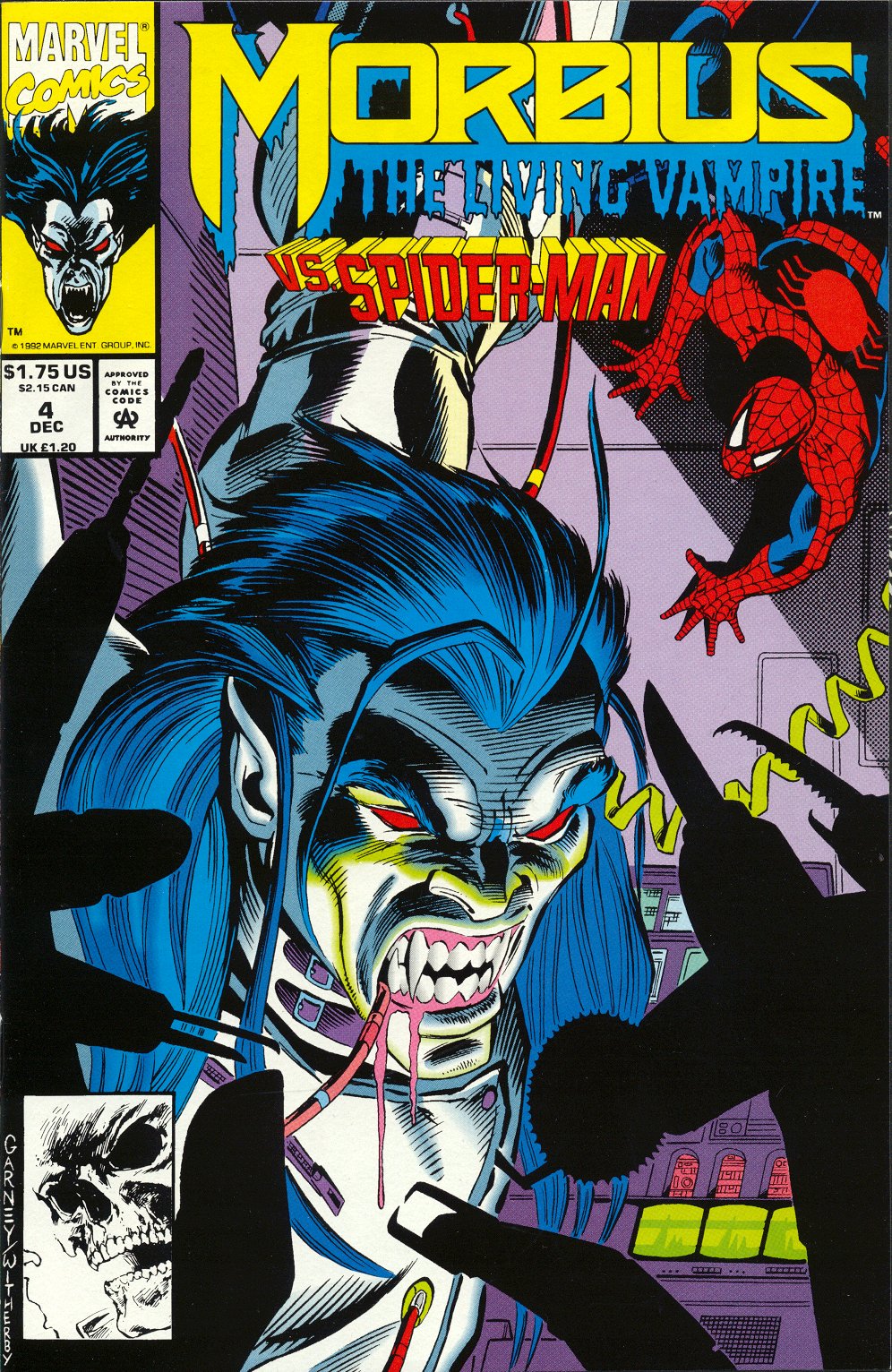 Read online Morbius: The Living Vampire (1992) comic -  Issue #4 - 1