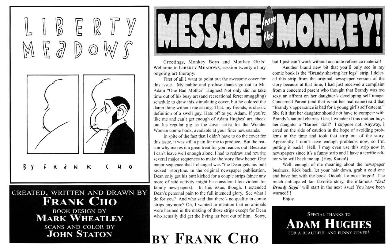 Read online Liberty Meadows comic -  Issue #20 - 33