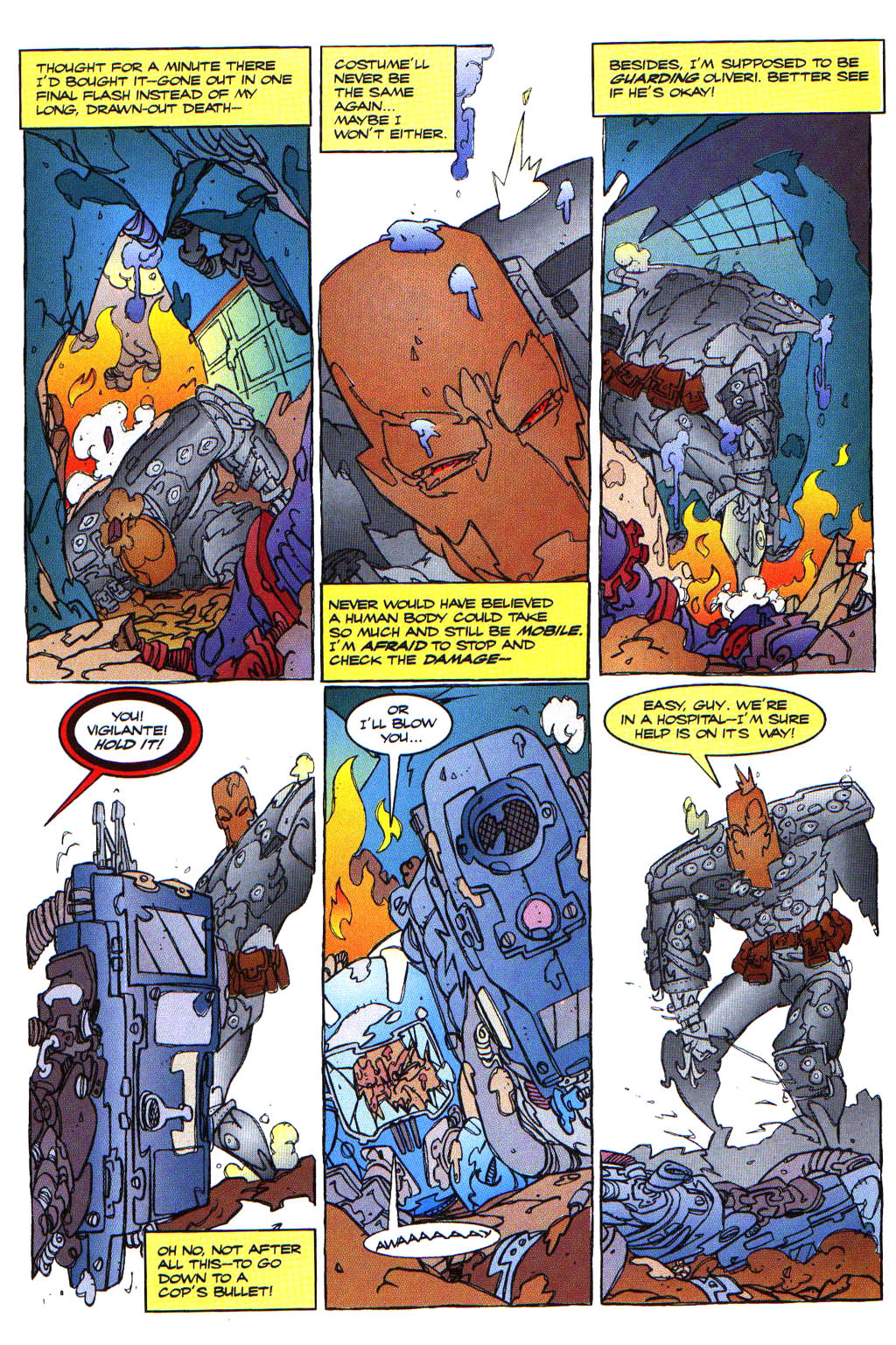 Read online Images of ShadowHawk comic -  Issue #3 - 3
