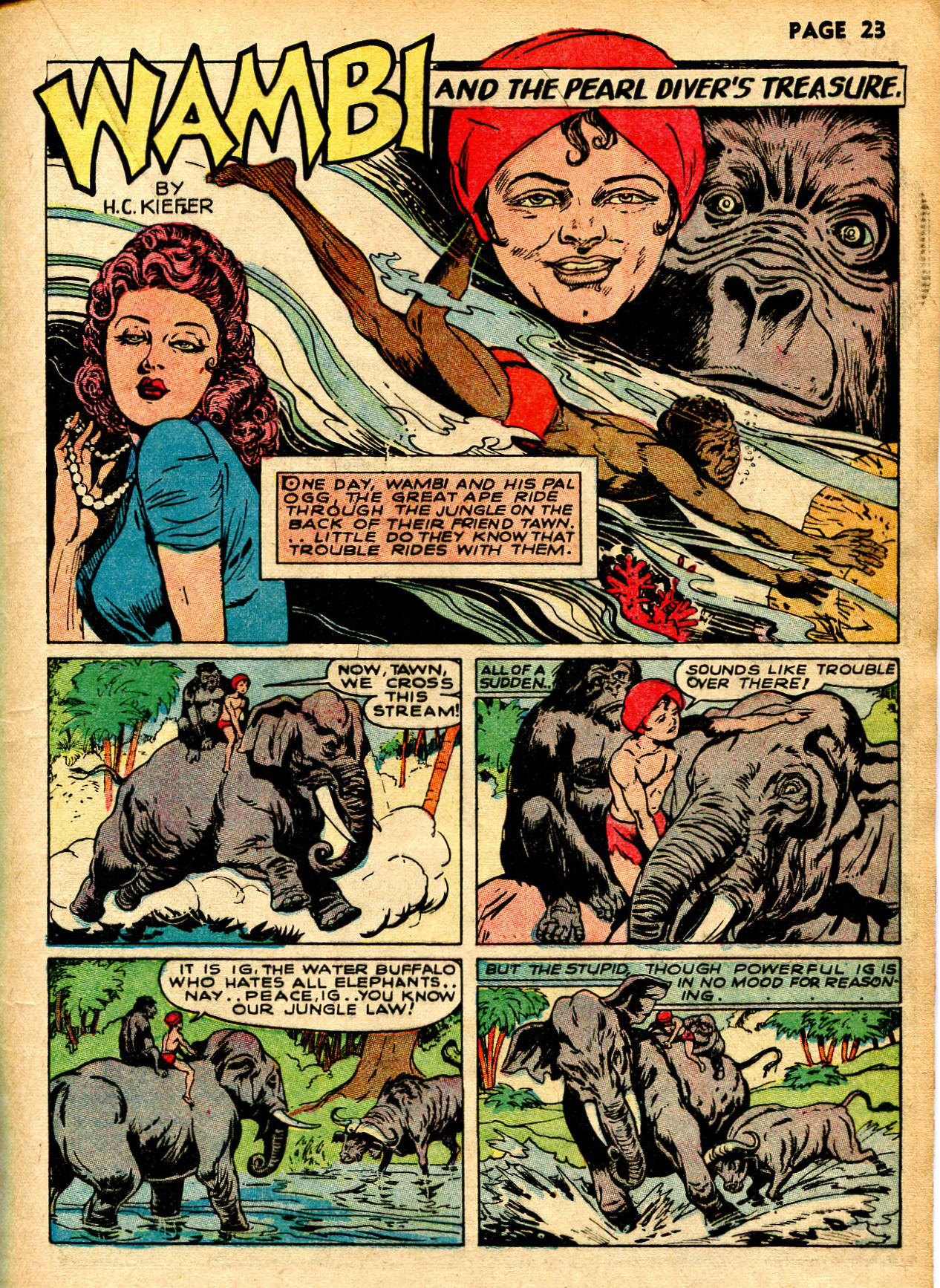 Read online Wambi Jungle Boy comic -  Issue #1 - 26