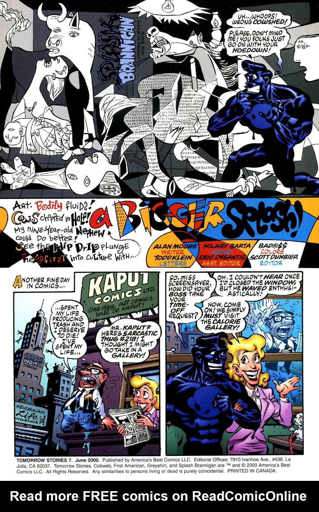 Read online Tomorrow Stories comic -  Issue #7 - 2