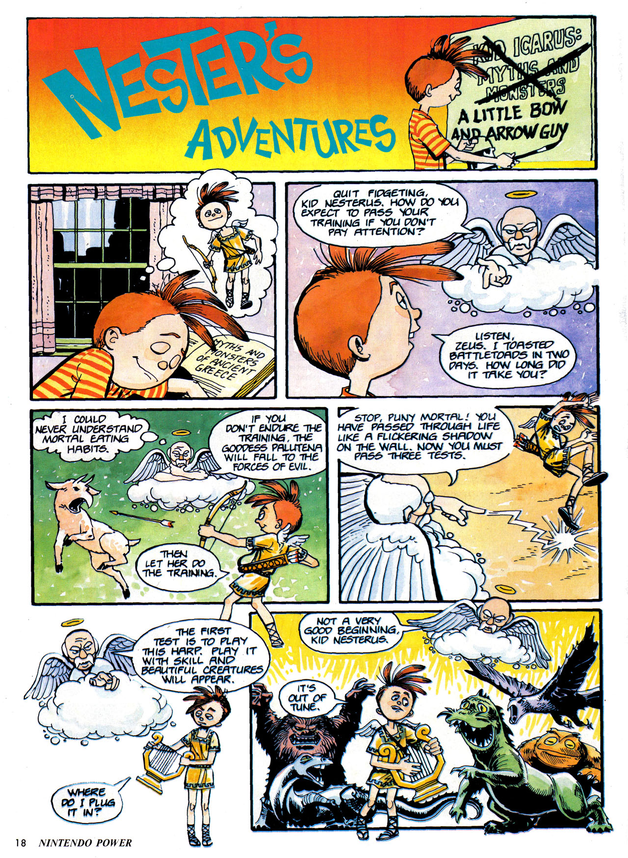 Read online Nintendo Power comic -  Issue #31 - 19