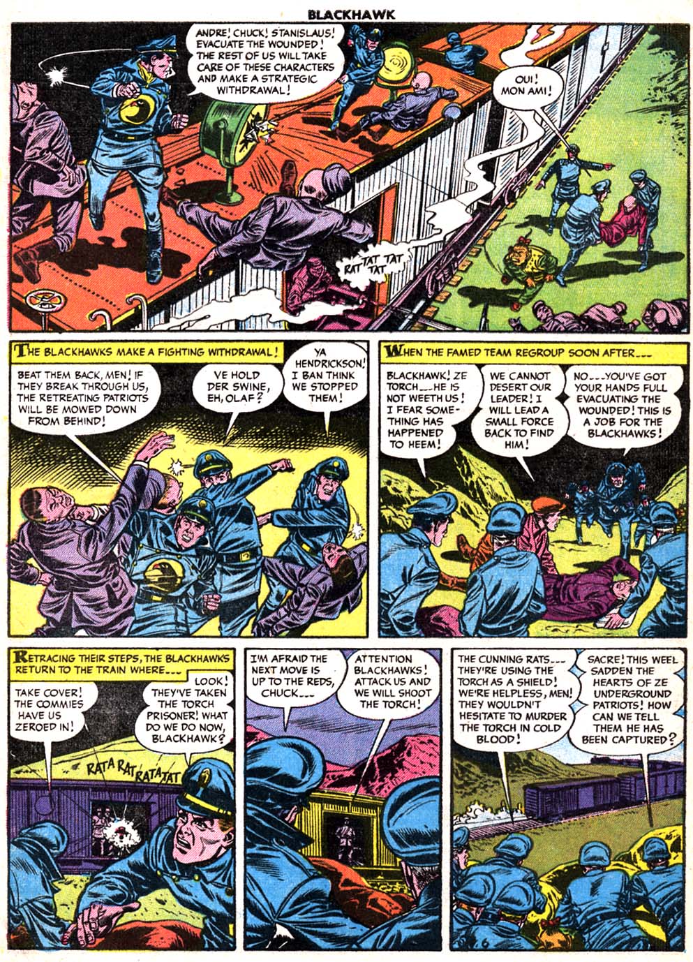 Read online Blackhawk (1957) comic -  Issue #91 - 9