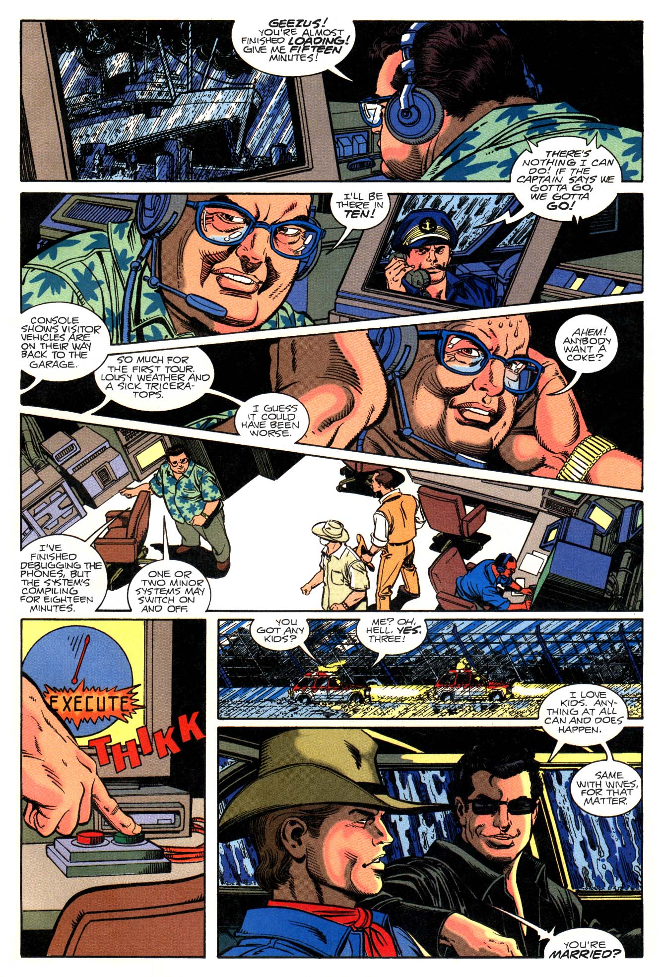 Read online Jurassic Park (1993) comic -  Issue #3 - 9