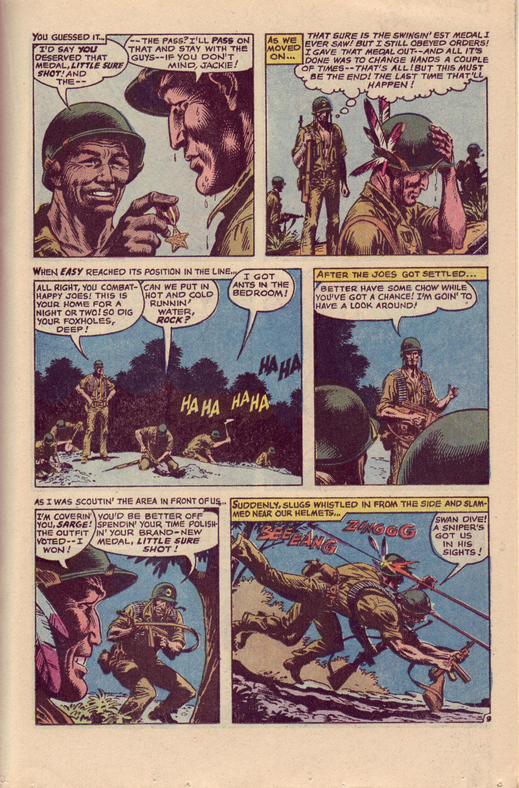 Read online Our Army at War (1952) comic -  Issue #261 - 15