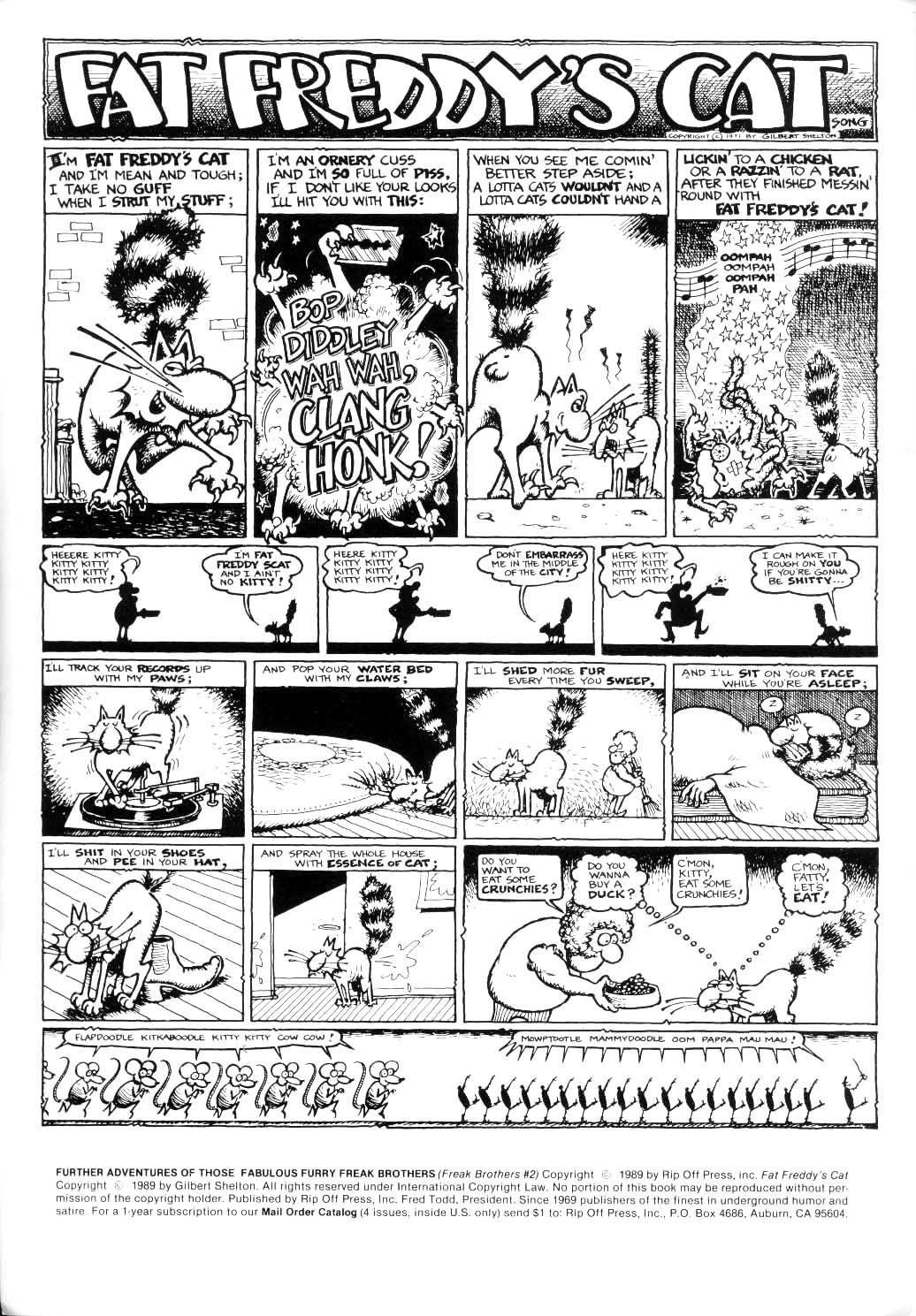 The Fabulous Furry Freak Brothers issue 2 - Page 2