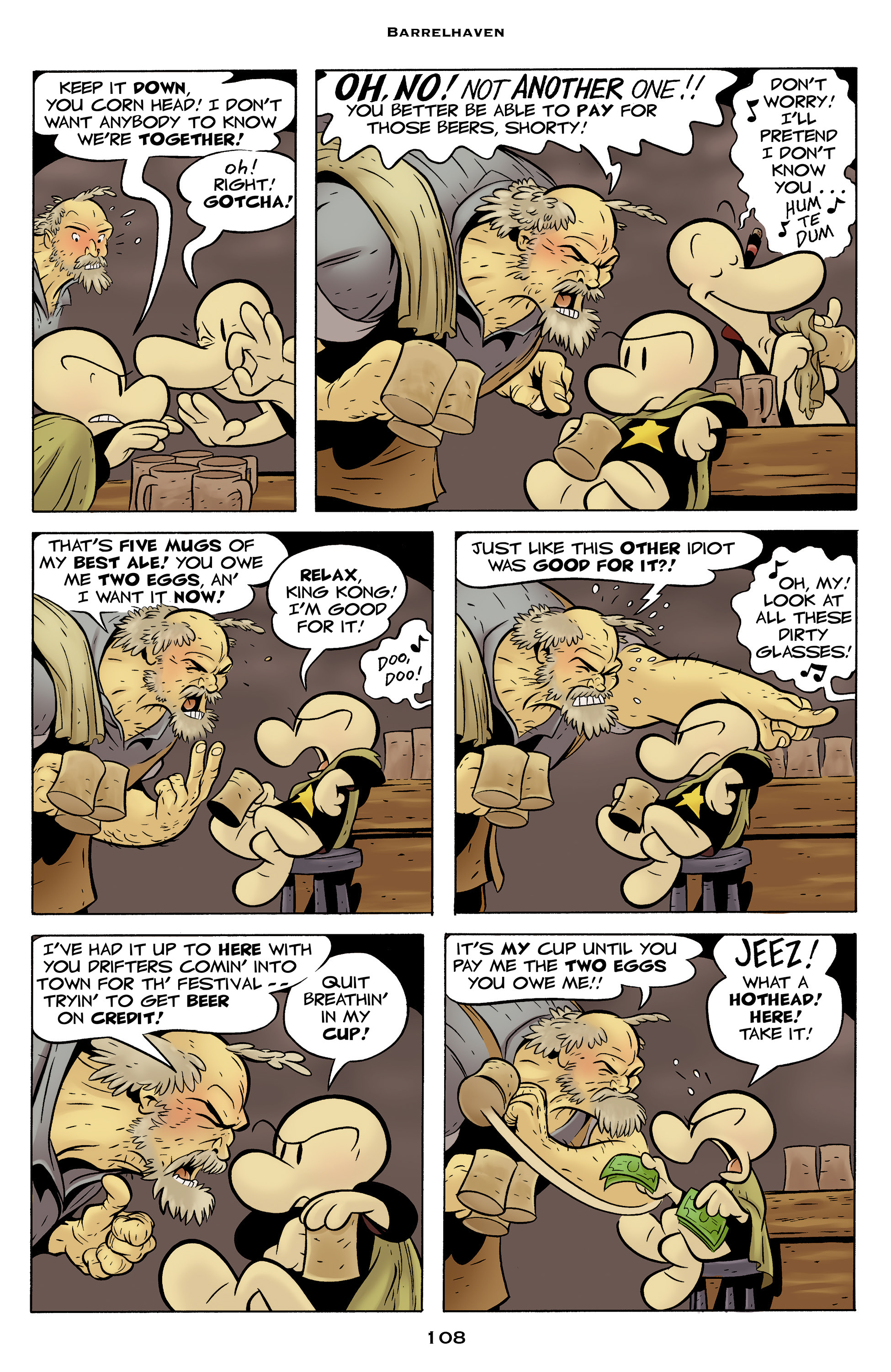 Read online Bone: Out From Boneville comic -  Issue # TPB - 108