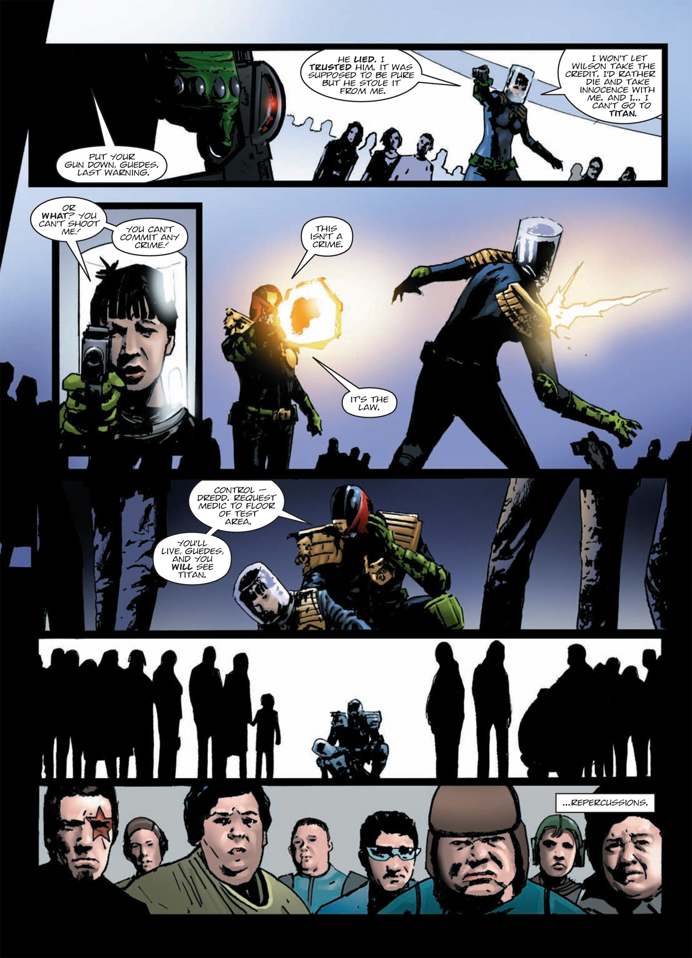 Read online Judge Dredd: Day of Chaos: Fallout comic -  Issue # TPB (Part 1) - 48