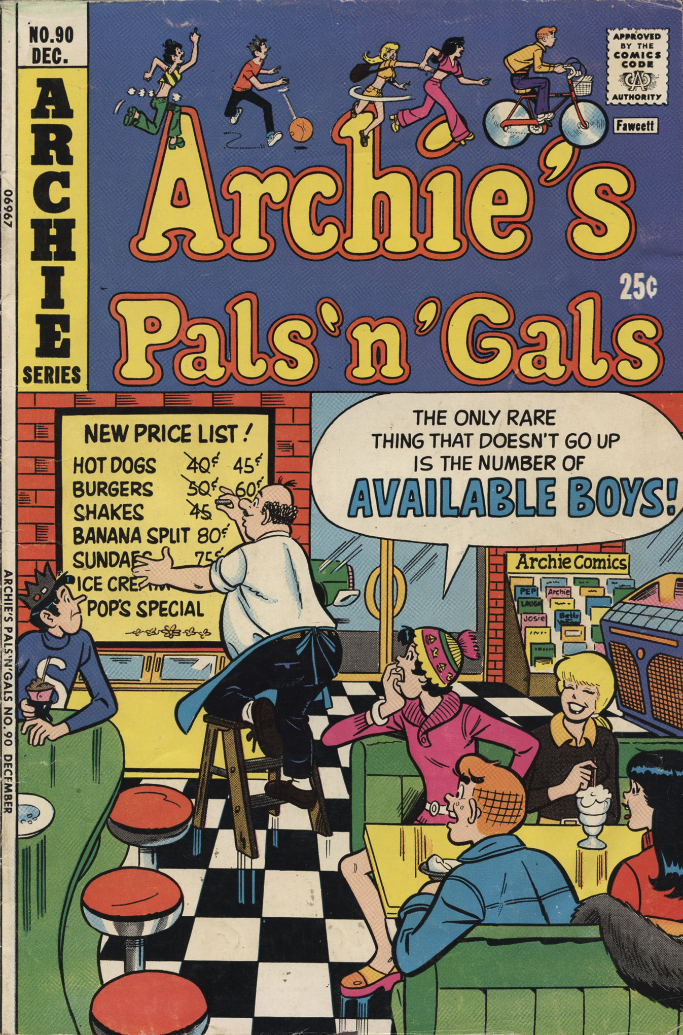 Read online Archie's Pals 'N' Gals (1952) comic -  Issue #90 - 1