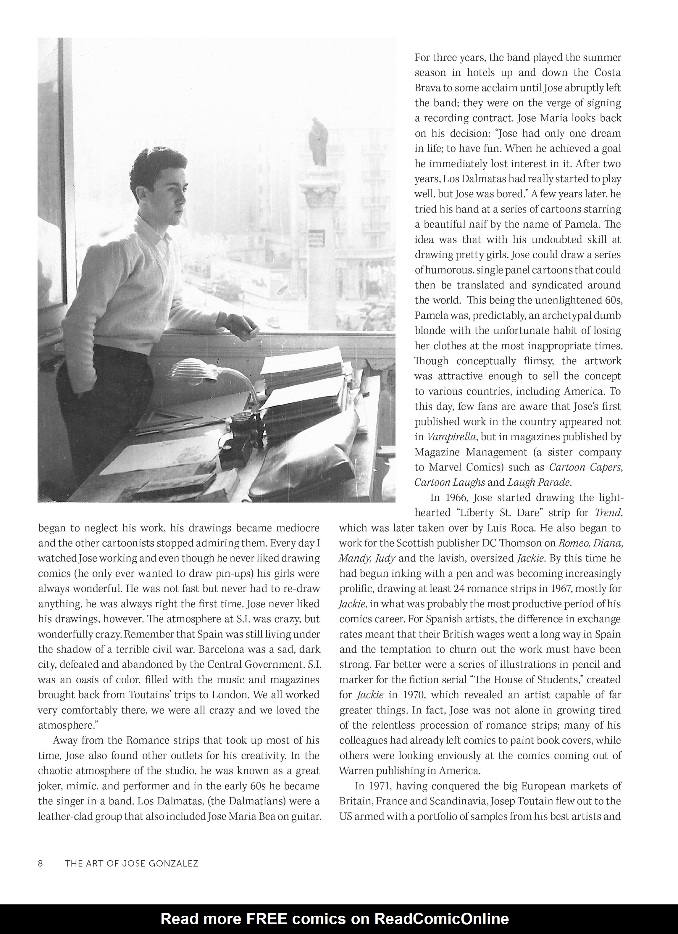 Read online The Art of Jose Gonzalez comic -  Issue # TPB (Part 1) - 9