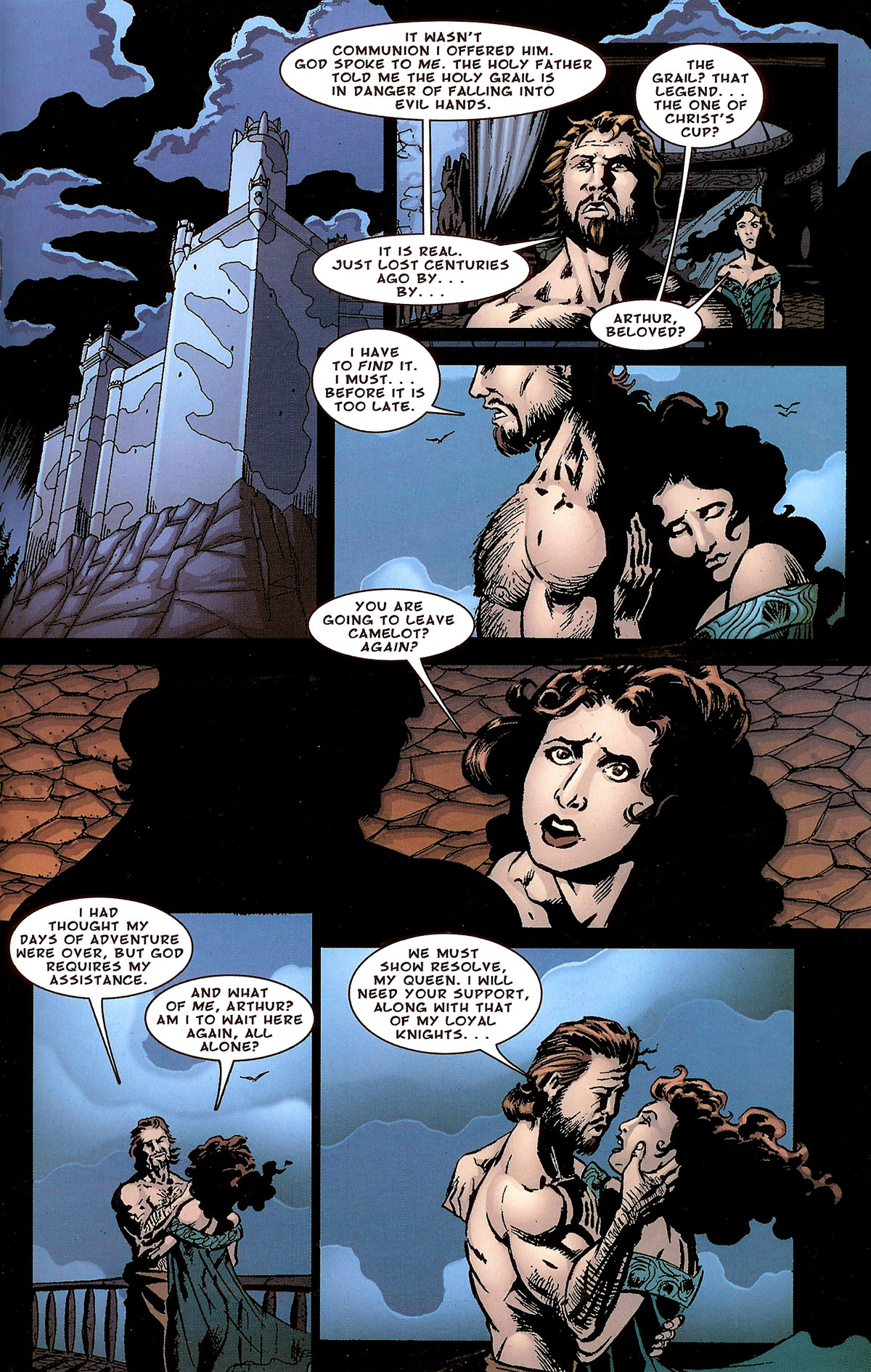 Read online Dracula vs King Arthur comic -  Issue #1 - 23