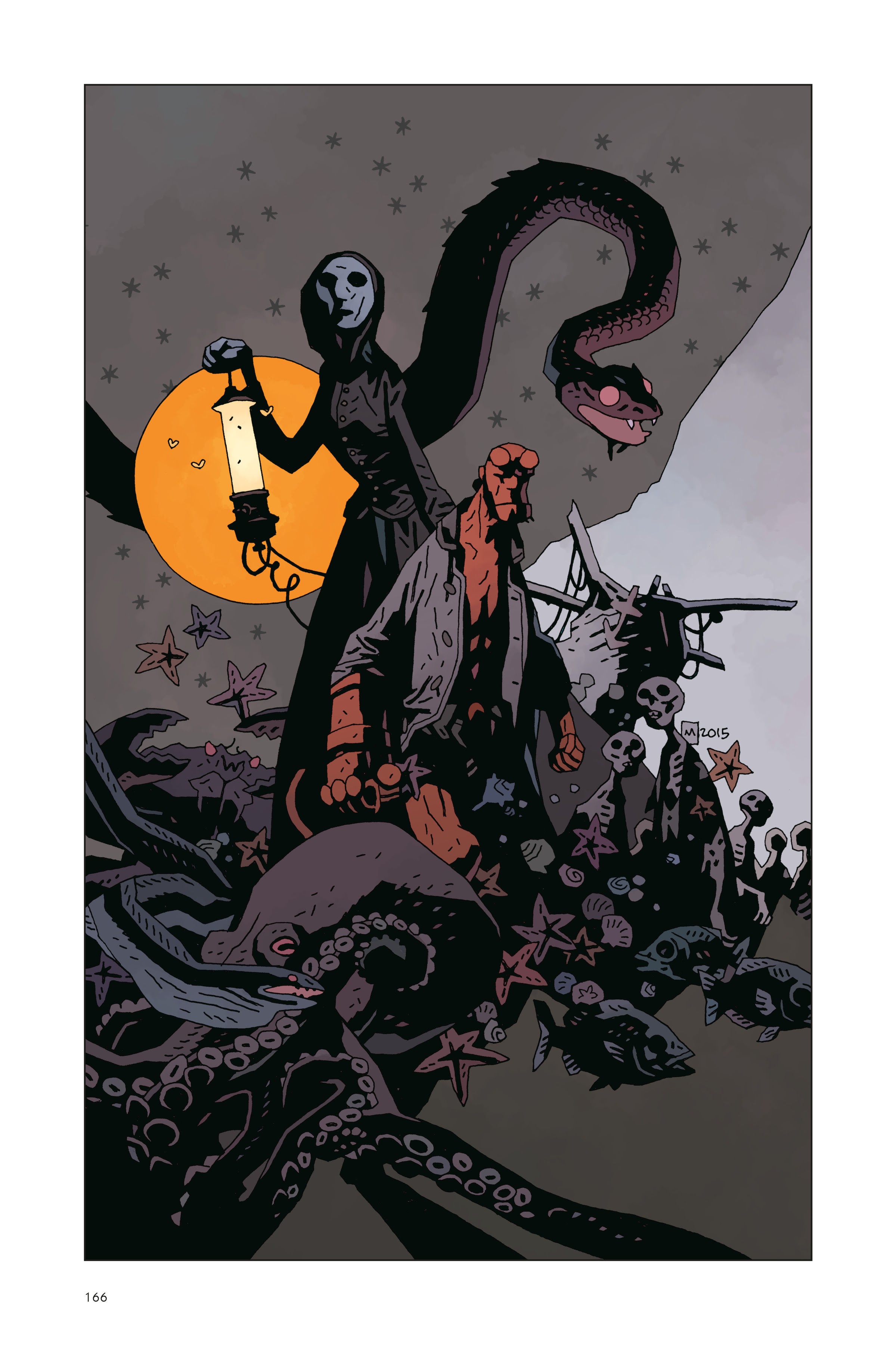 Read online Hellboy: 25 Years of Covers comic -  Issue # TPB (Part 2) - 68
