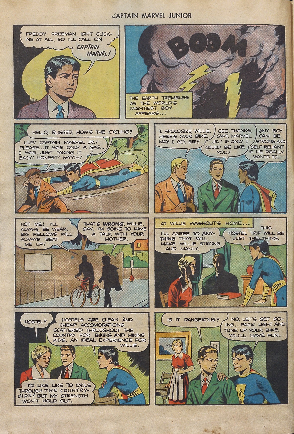 Read online Captain Marvel, Jr. comic -  Issue #22 - 14