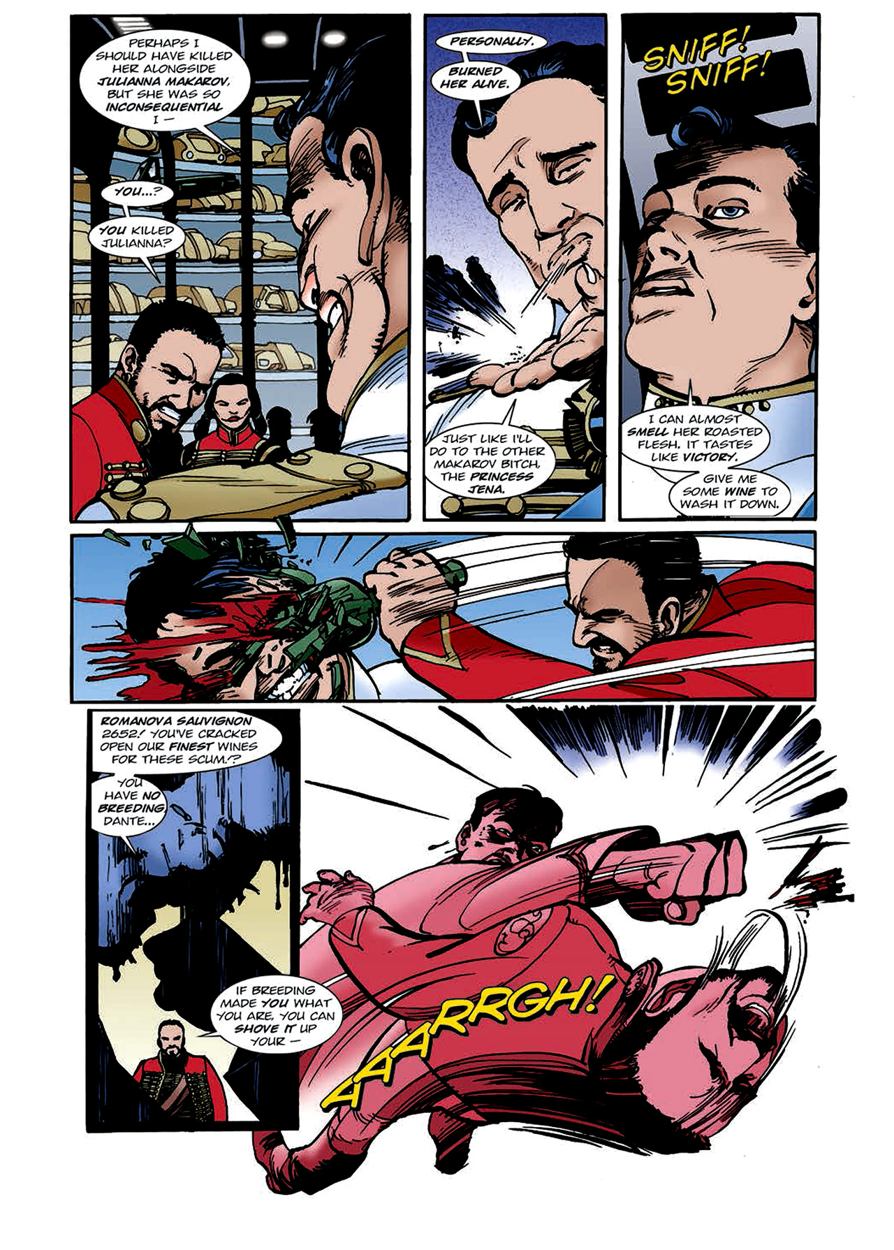 Read online Nikolai Dante comic -  Issue # TPB 4 - 112