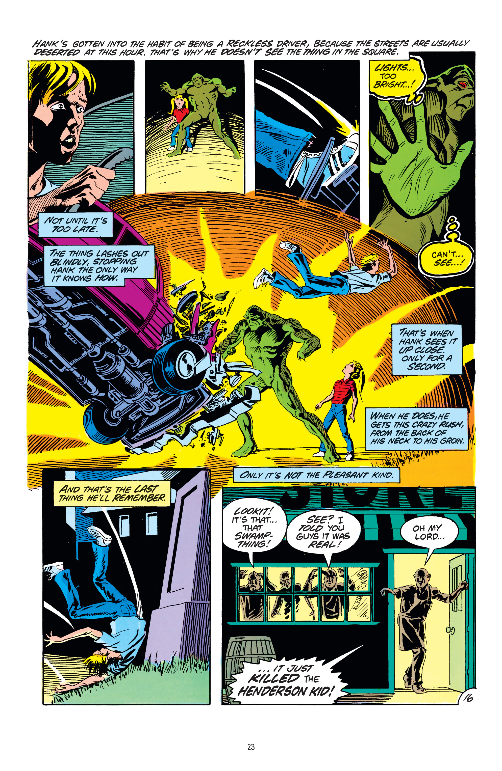 Read online Swamp Thing: The Bronze Age comic -  Issue # TPB 3 (Part 1) - 21